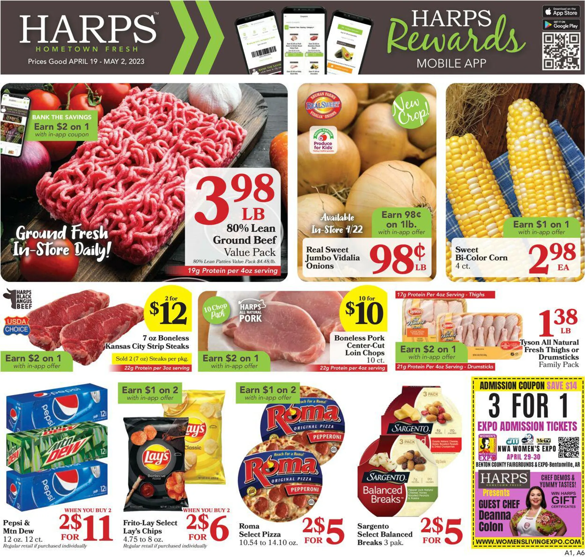 Harps Foods Current weekly ad - 1