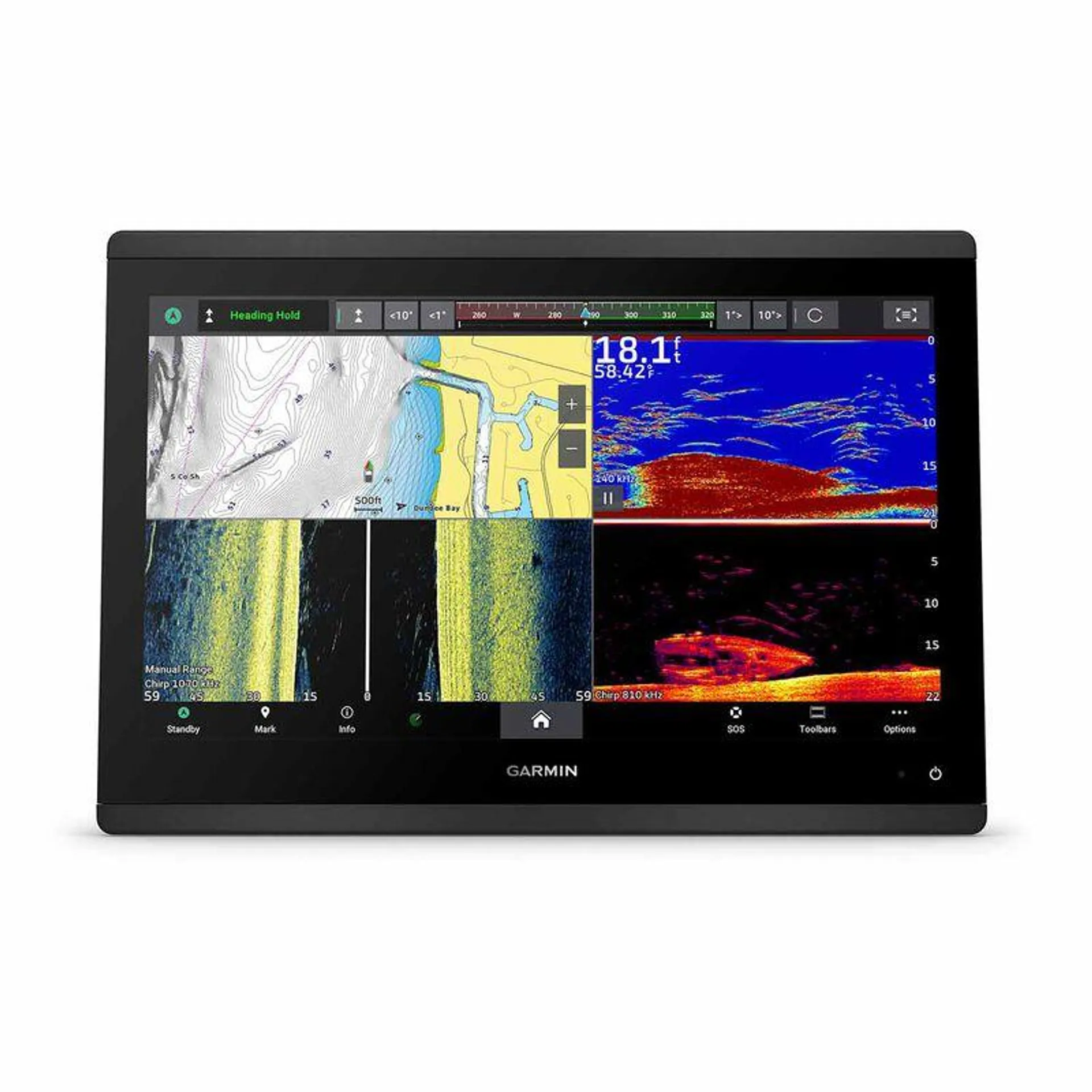 GPSMAP® 1643xsv Multifunction Display with US+Canada Garmin Navionics+ Charts