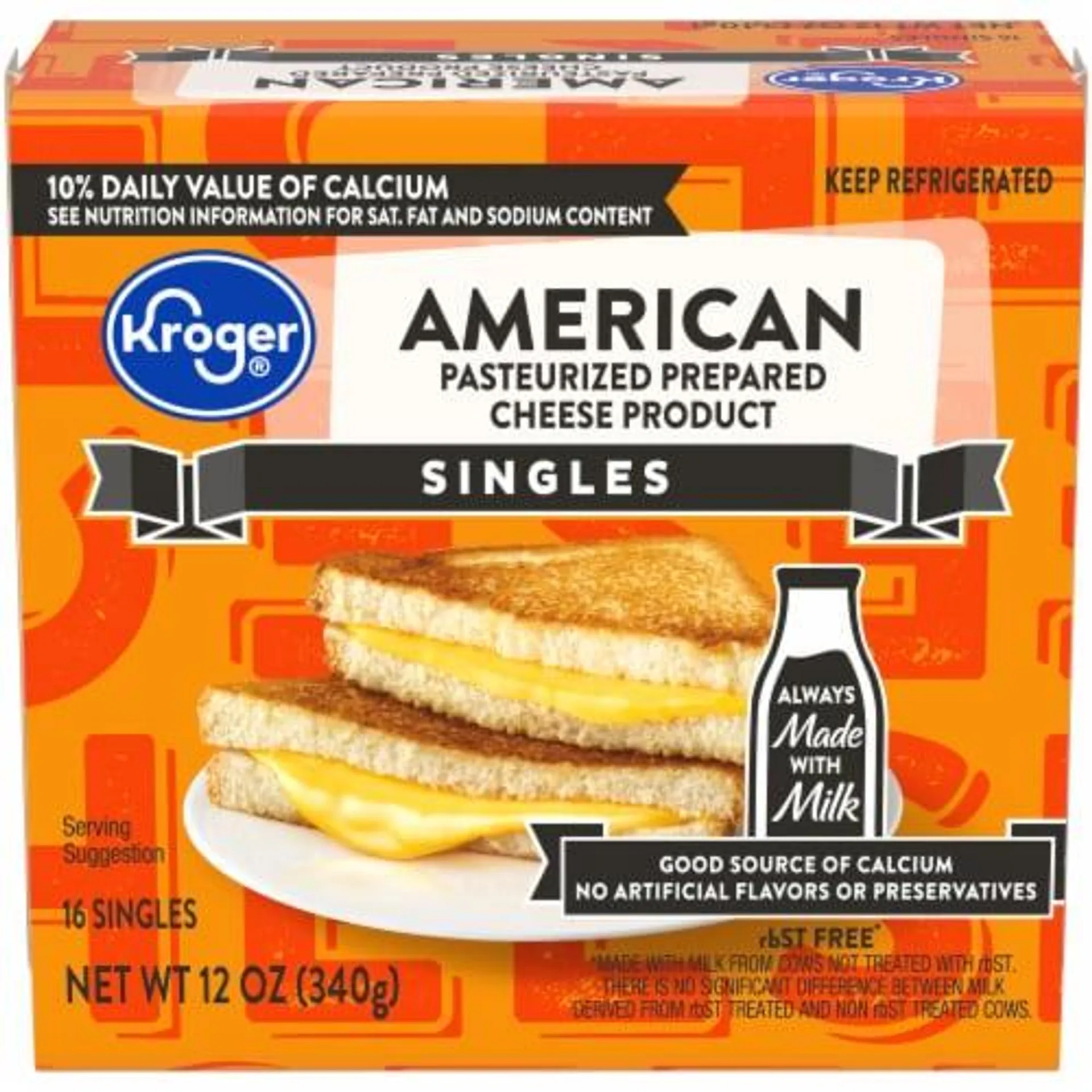 Kroger® American Sliced Cheese Singles