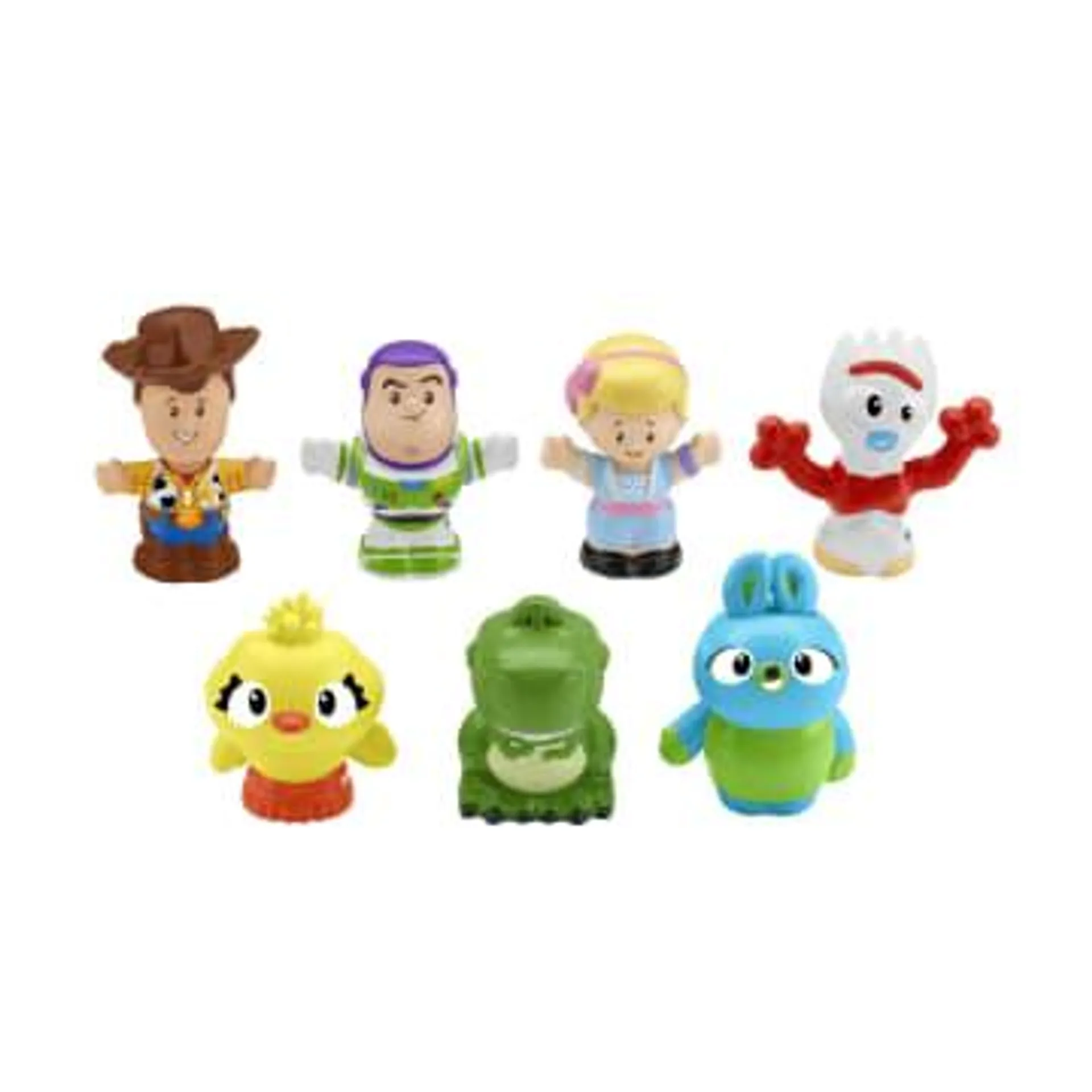 Disney Toy Story 7 Friends Pack Little People Figure Set With Woody & Buzz Lightyear For Toddlers