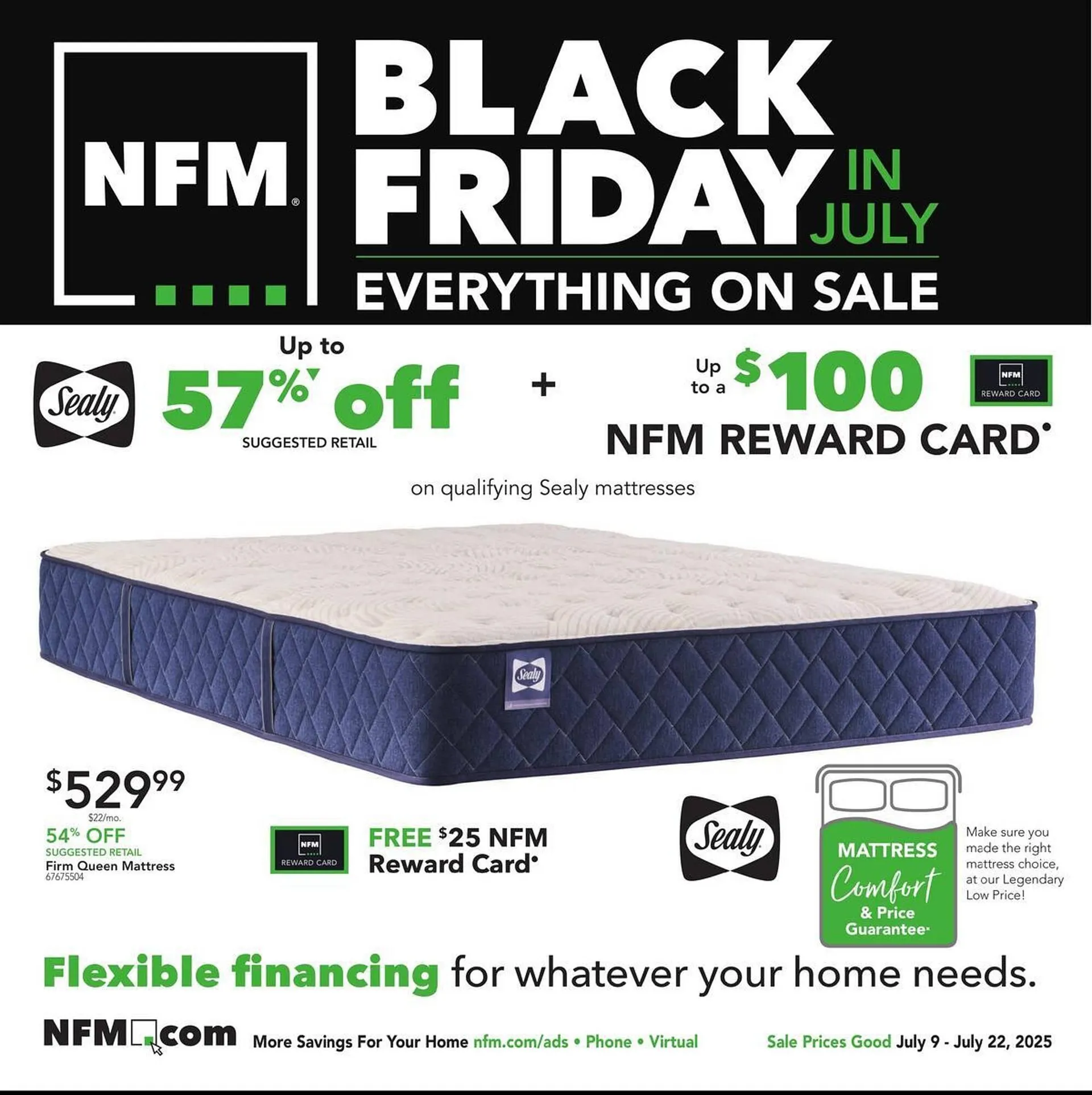 Nebraska Furniture Mart Weekly Ad - 1