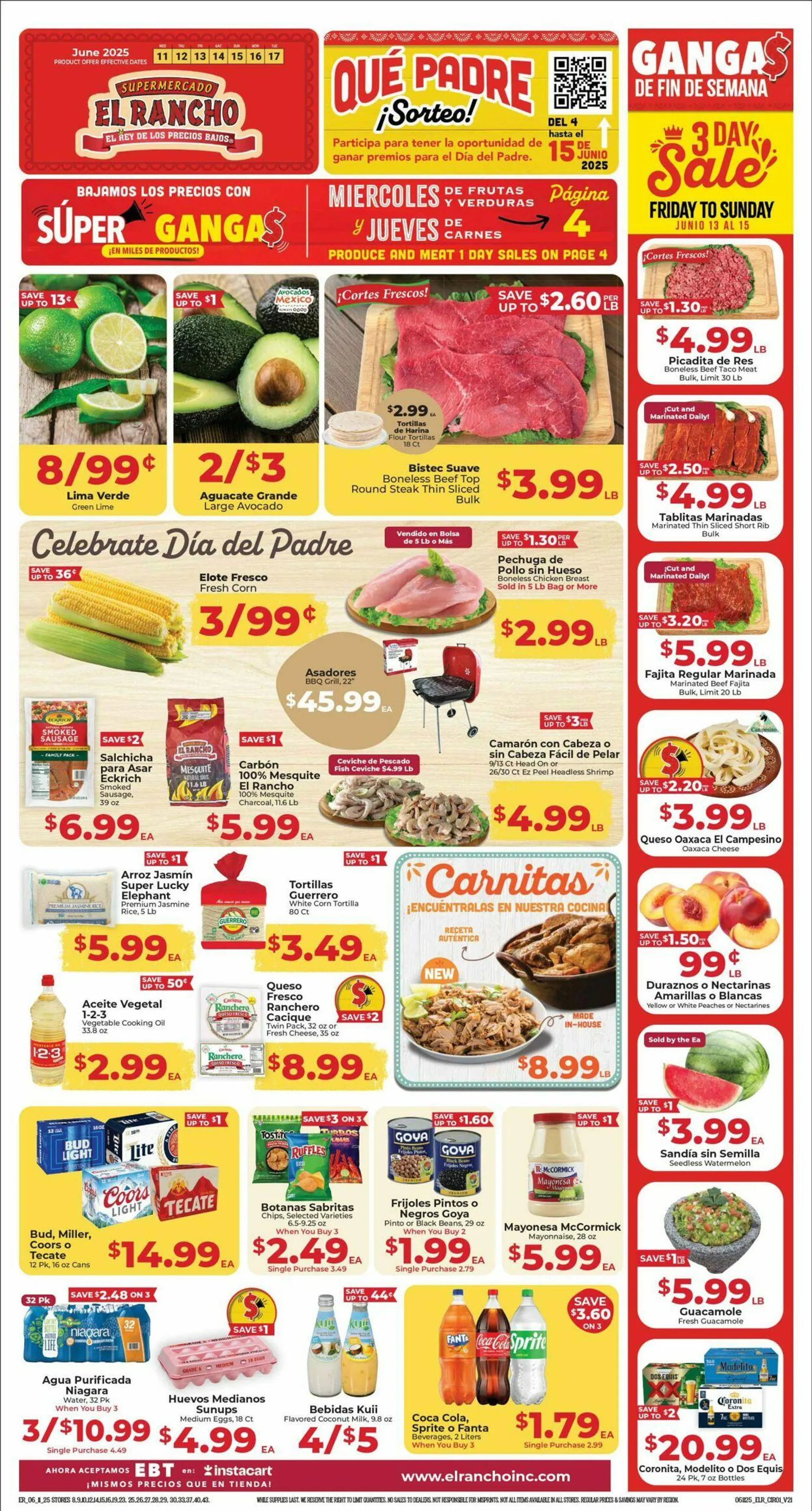 Weekly ad El Rancho from June 11 to June 17 2025 - Page 1
