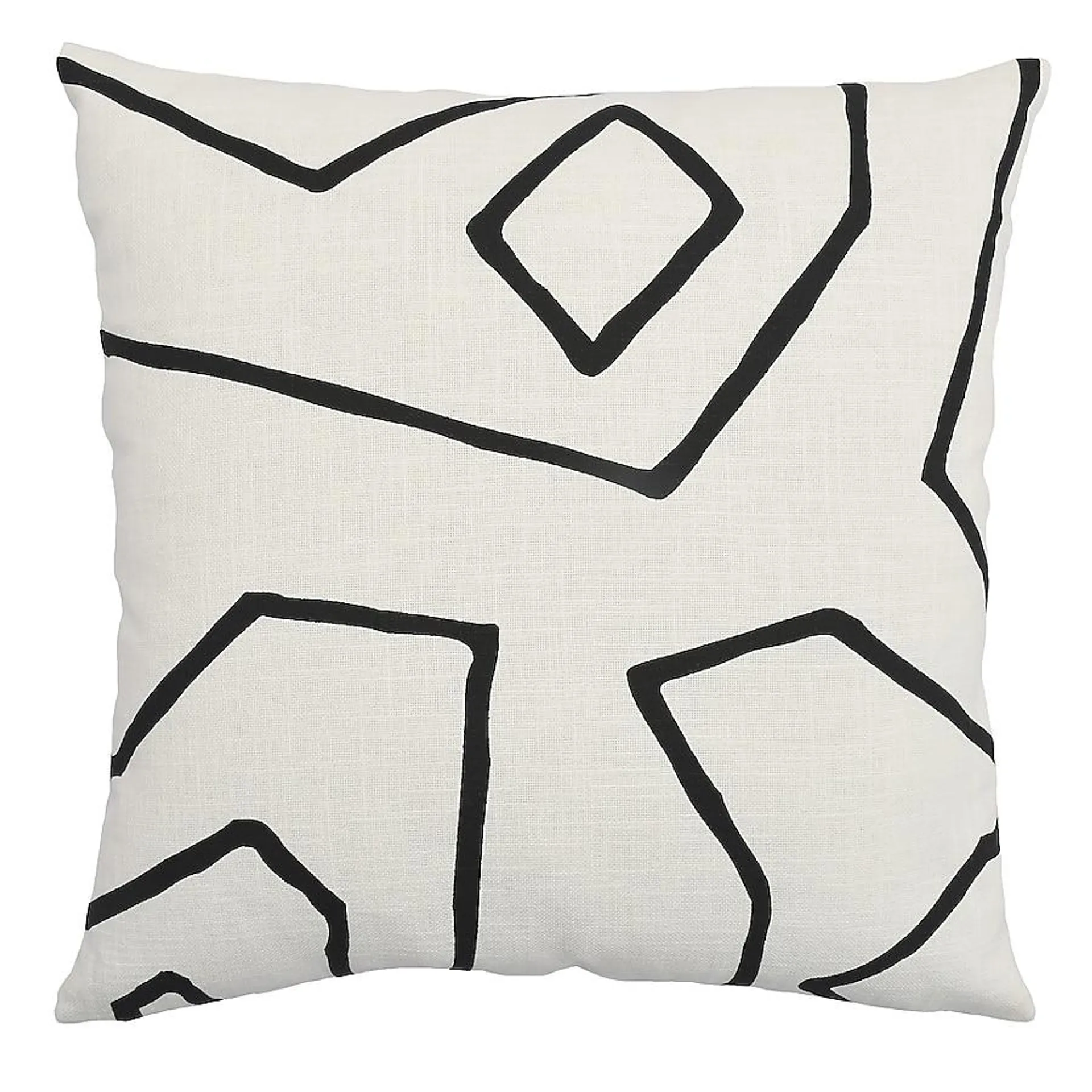 Origin 21 18-in x 18-in Black White Indoor Decorative Pillow