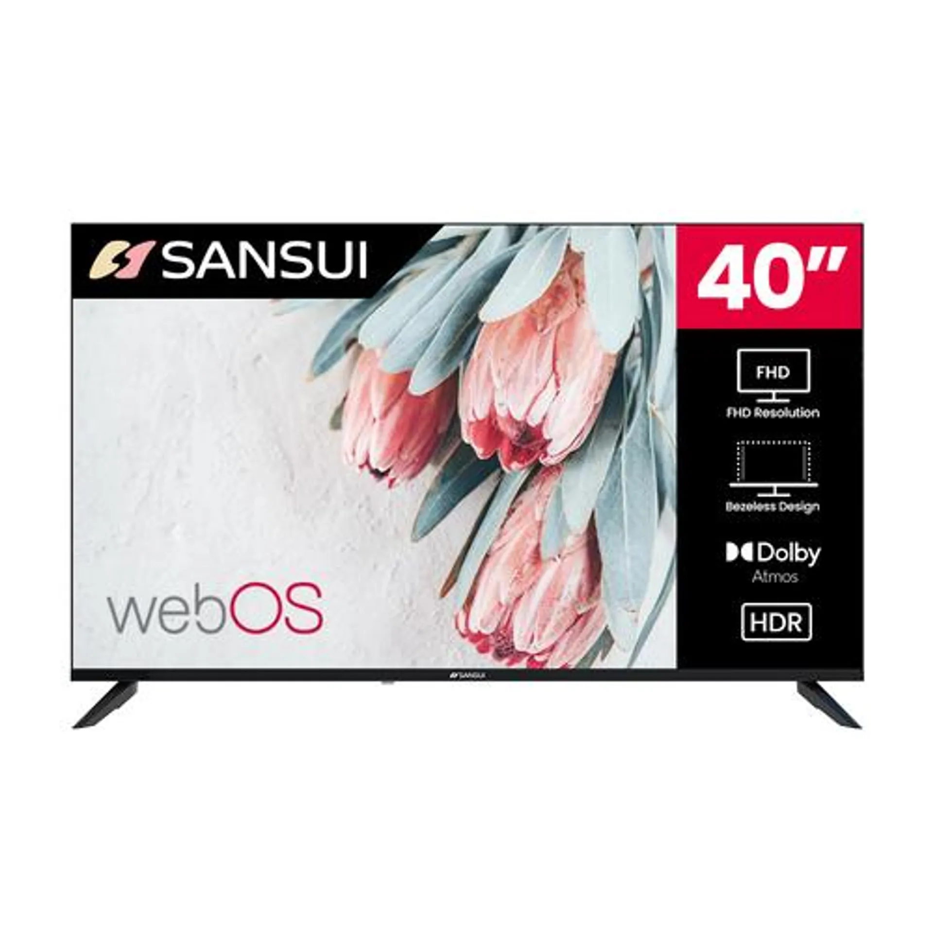 40" VA Series Full HD Frameless Smart with Dolby Vision HDR, Dolby Atmos, WebOS TV