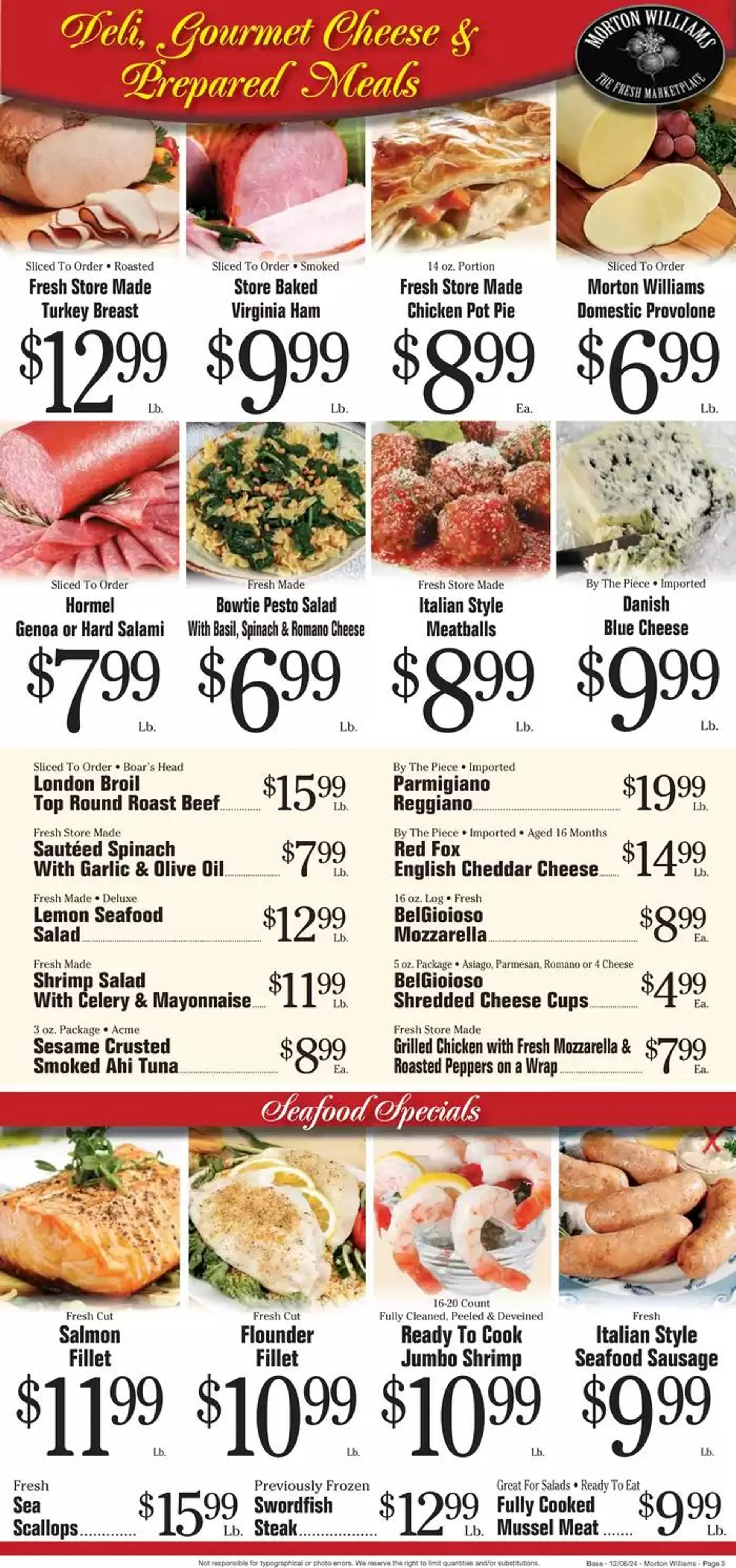 Weekly ad Morton Williams Weekly Specials from December 6 to December 20 2024 - Page 3