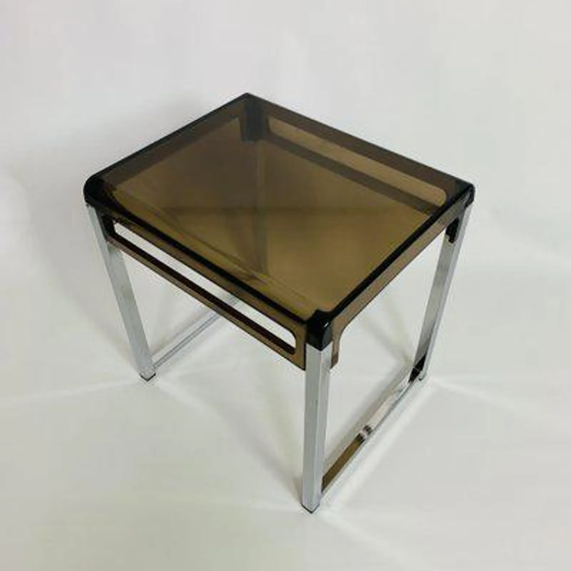 Vintage Acrylic Glass Side Table by Marc Berthier, 1960s