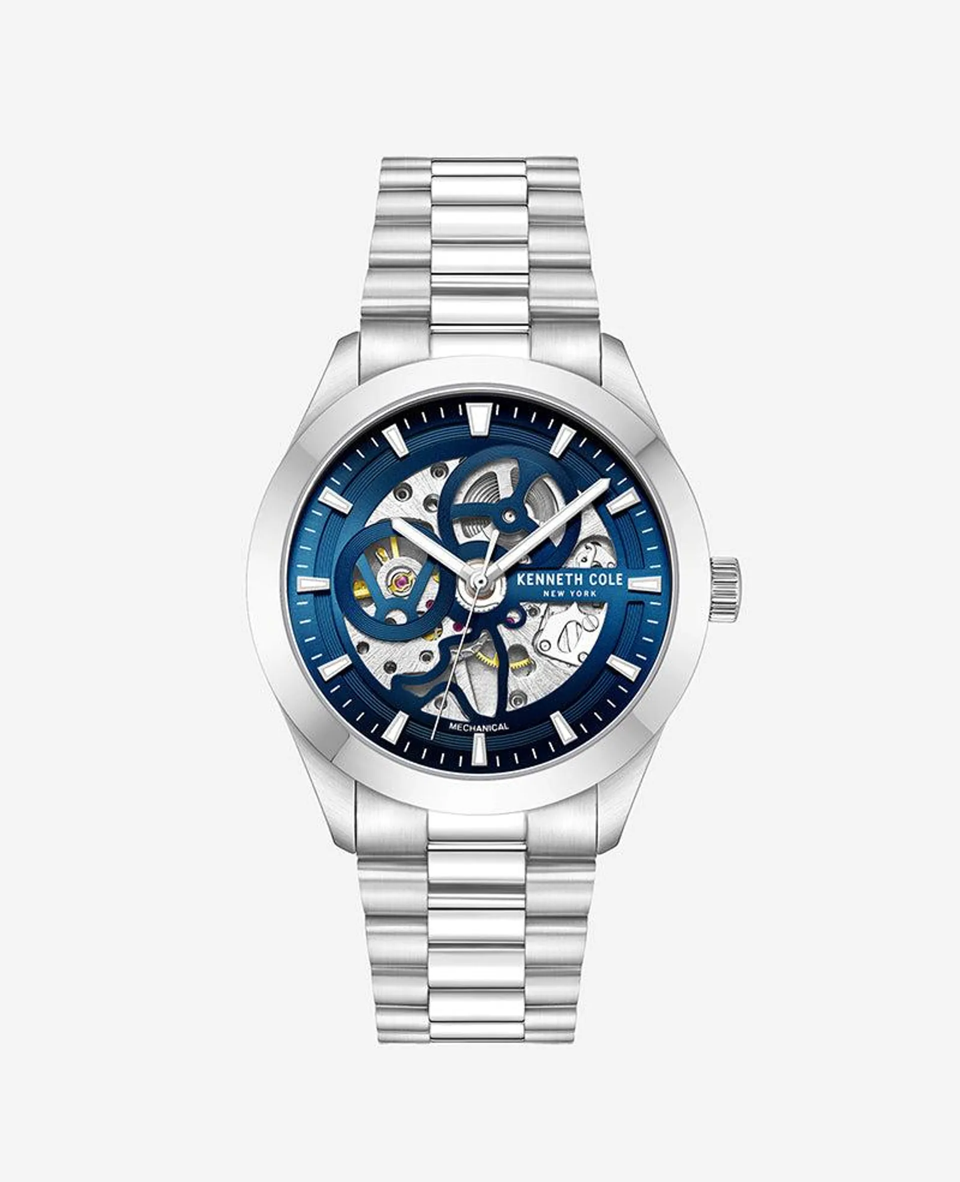 Kenneth Cole Mechanical Stainless Steel Watch