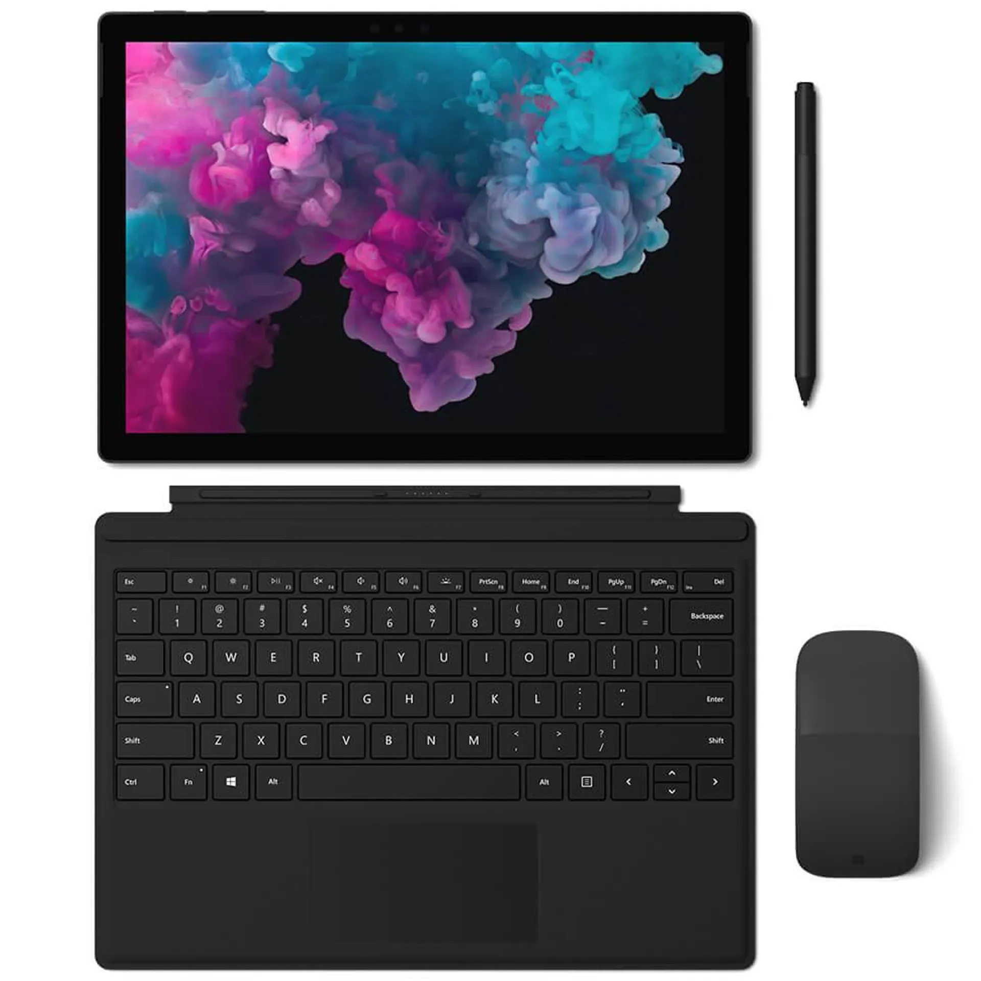 Surface Pro 6 12.3″ - Core i5 - 8 GB RAM - 128 GB SSD - Platinum - includes type cover (black) - OPEN BOX