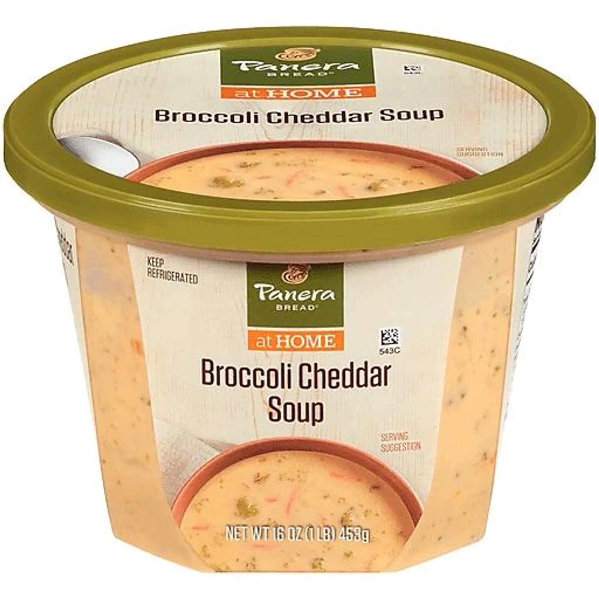 Panera Bread Broccoli Cheddar Soup, 16 OZ Soup Cup