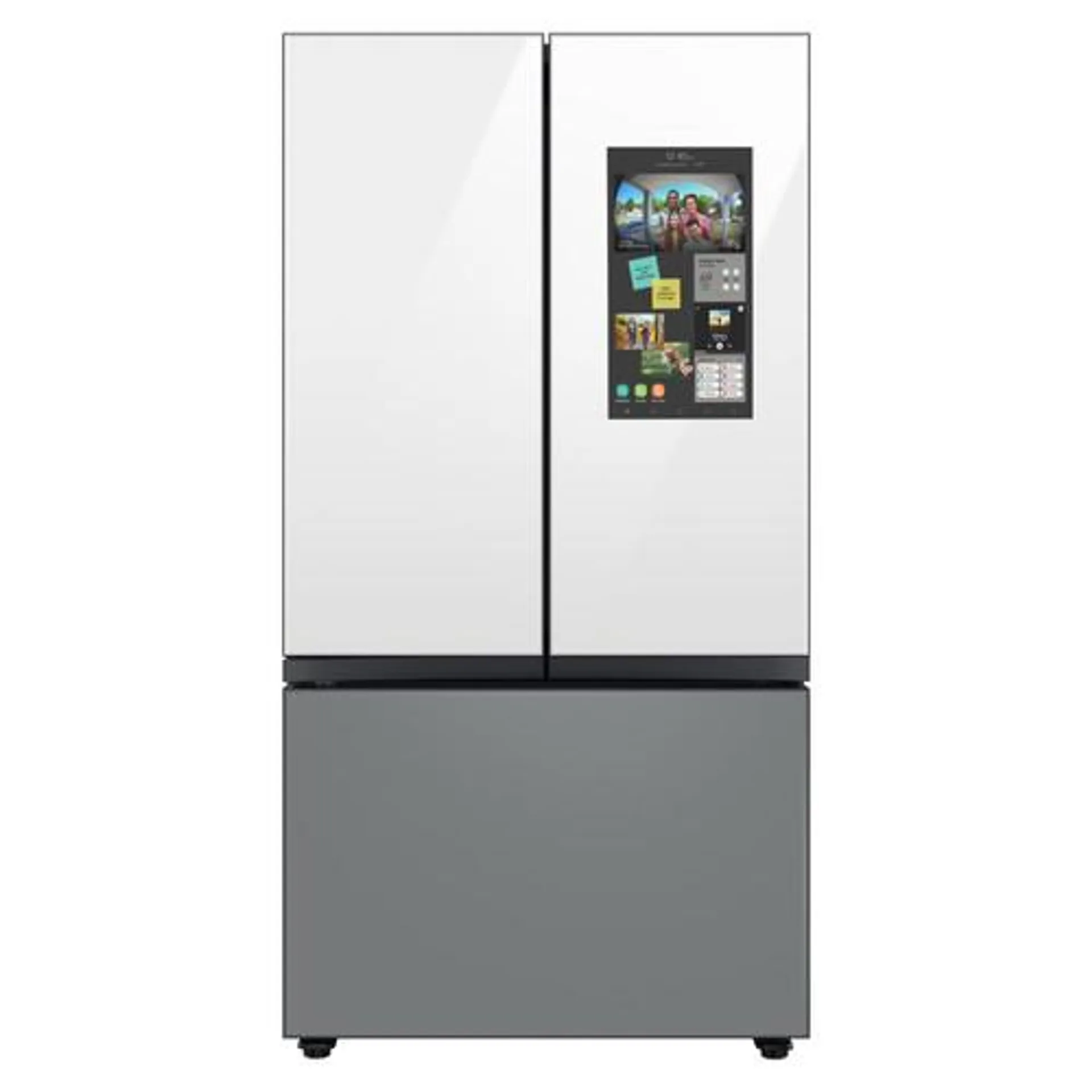 Samsung Bespoke 29.8-cu ft French Door Refrigerator with Dual Ice Maker and Door within Door - RF30BB69006M