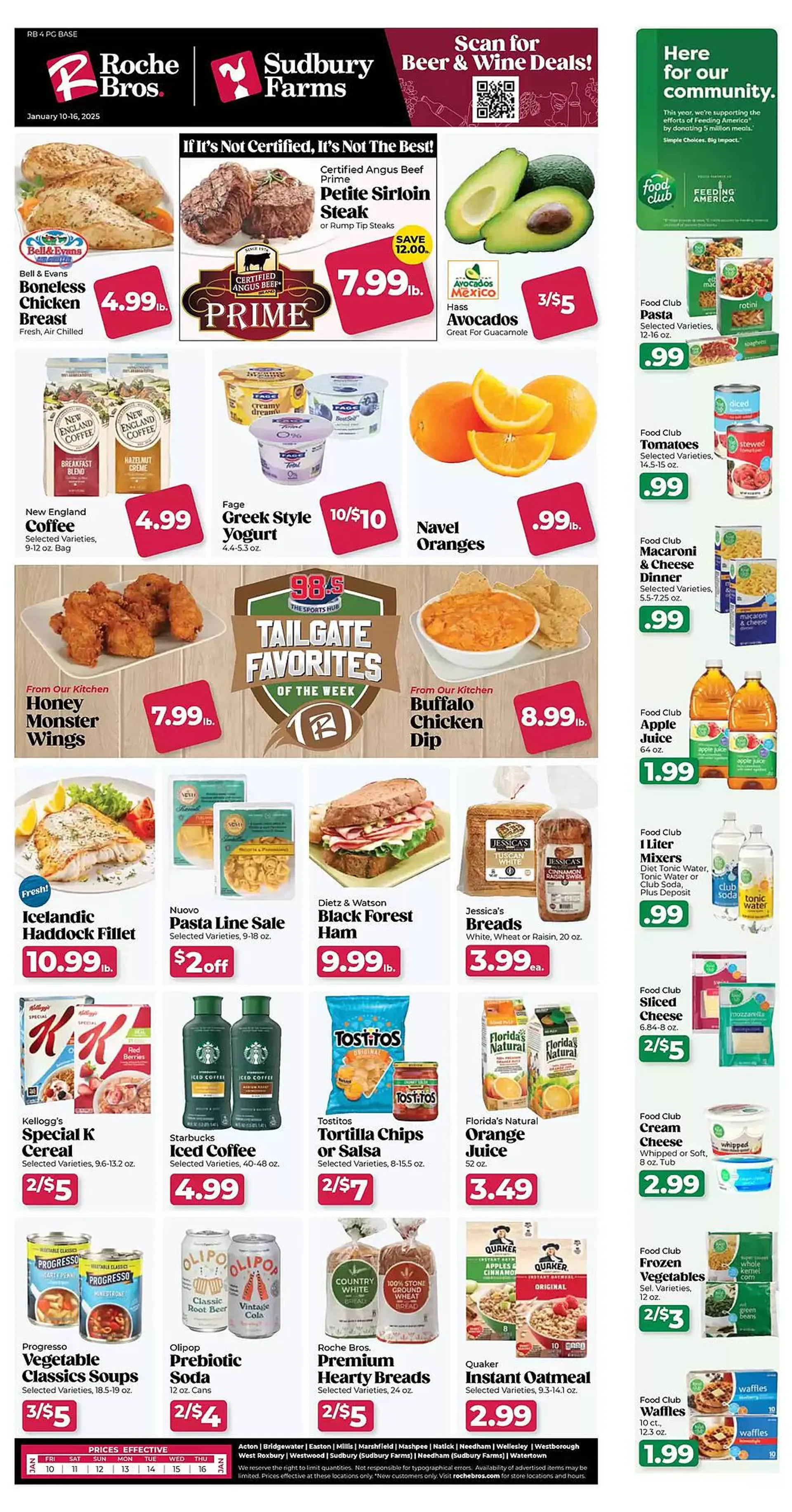 Roche Bros Weekly Ad - 1