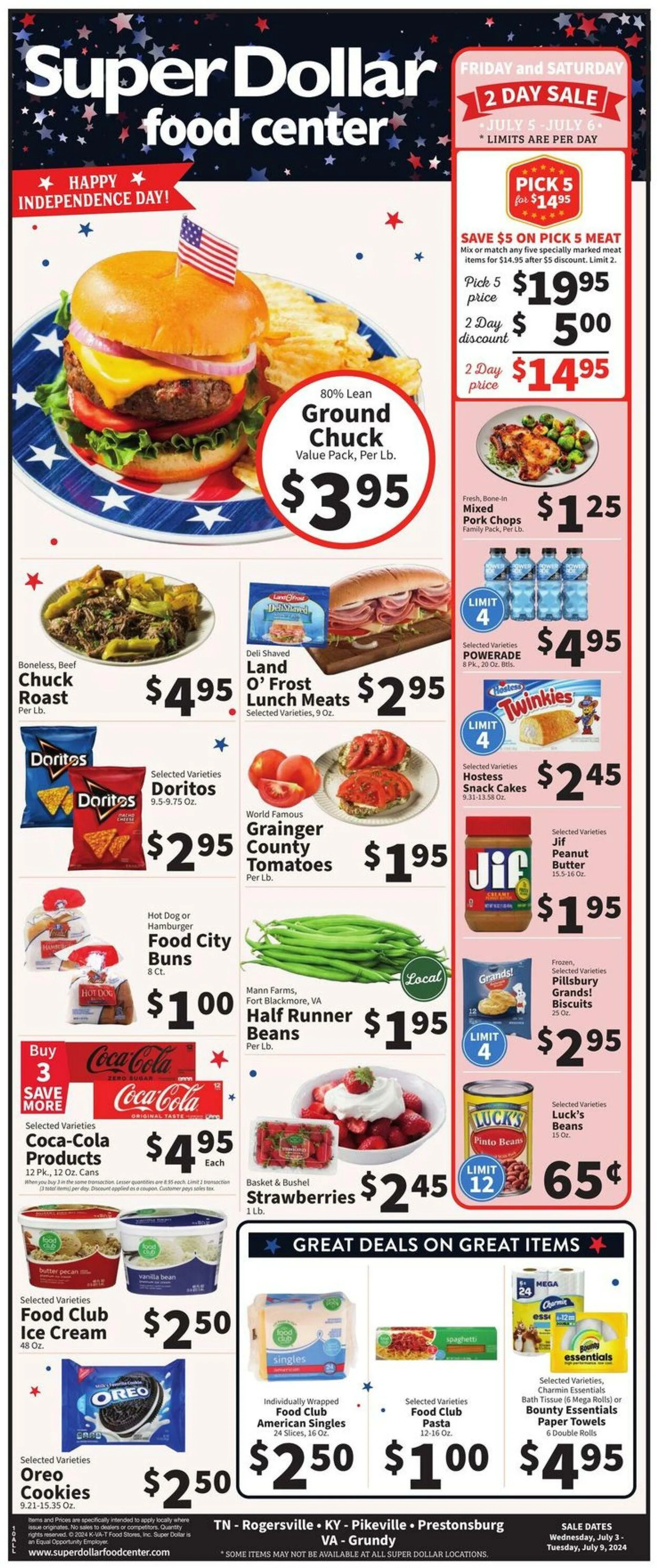 Super Dollar Food Center Current weekly ad - 1