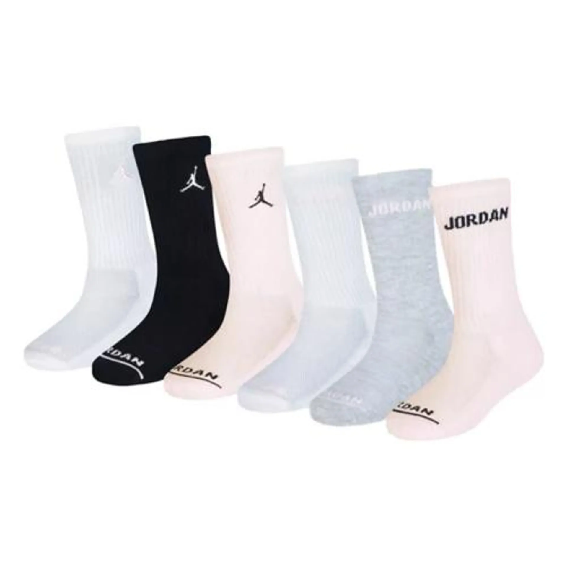 Youth Jordan Legend 6 Pack Crew Socks