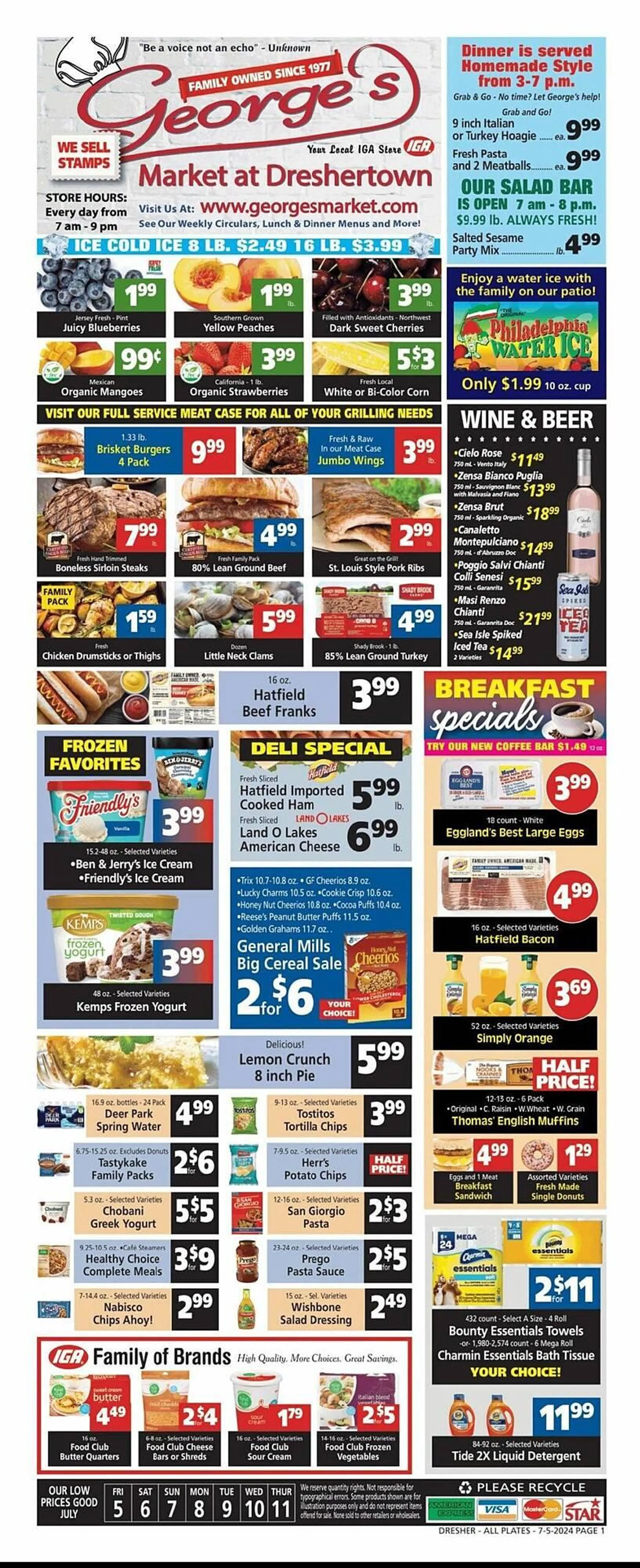 Georges Market Weekly Ad - 1