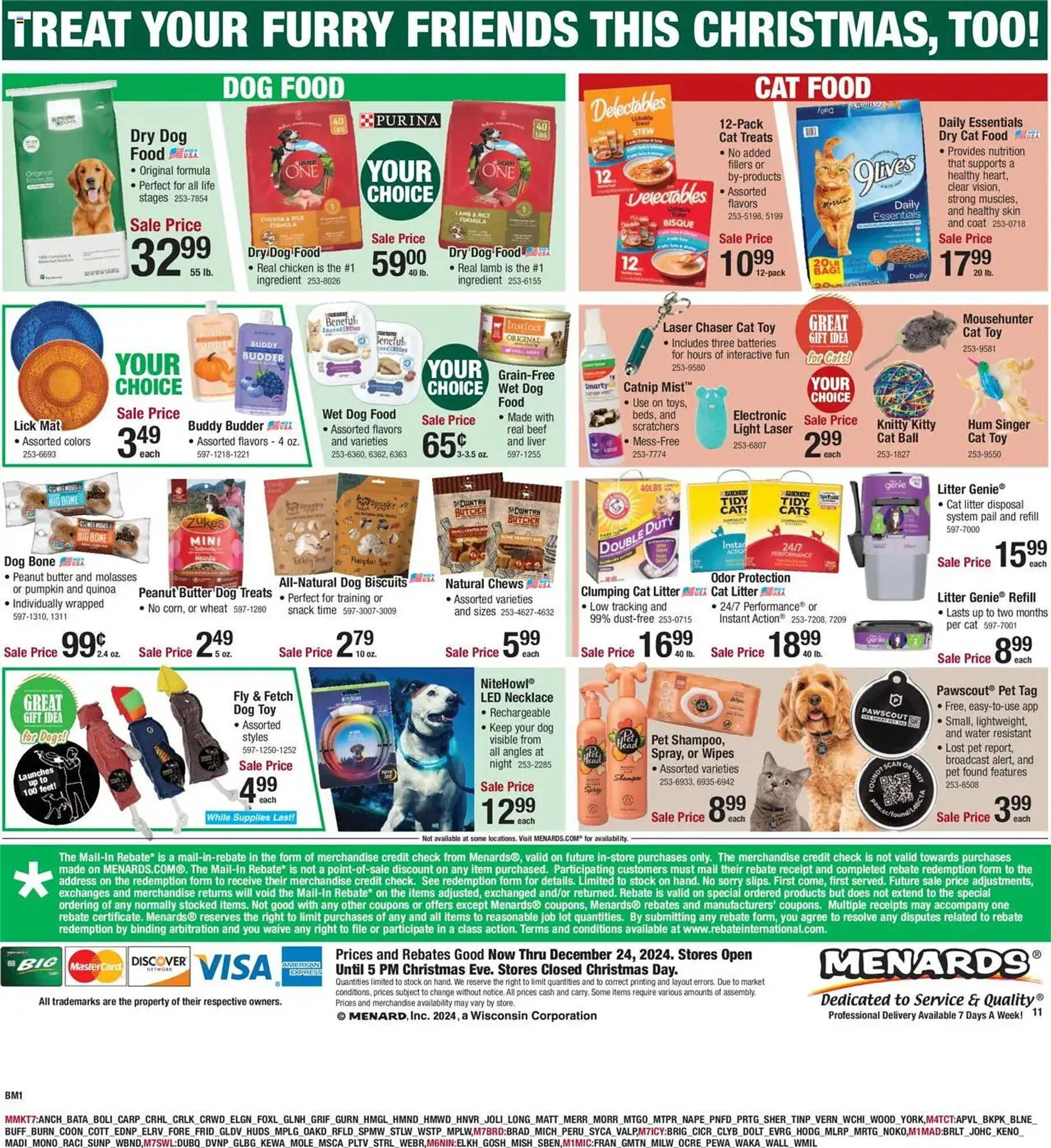 Weekly ad Menards Weekly Ad from December 12 to December 24 2024 - Page 20