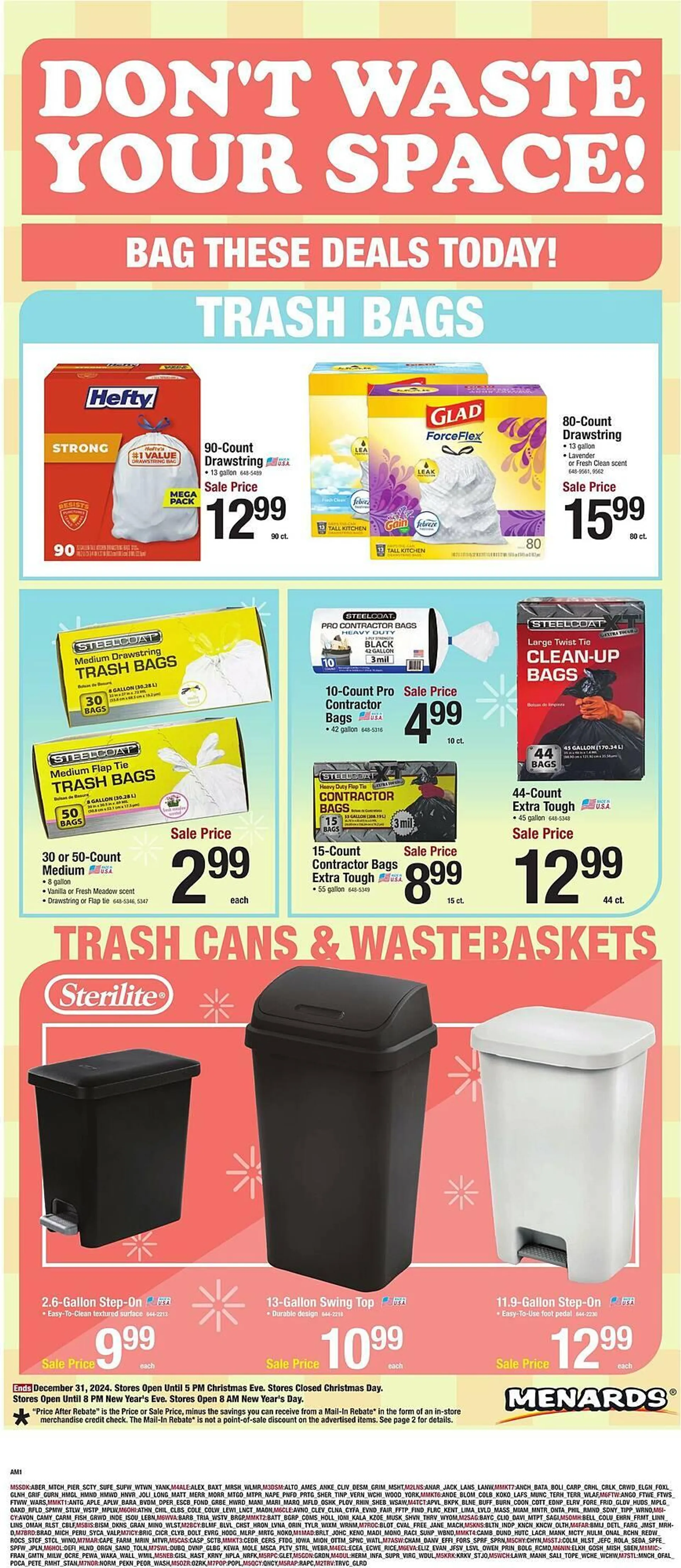 Weekly ad Menards Weekly Ad from December 18 to December 31 2024 - Page 3