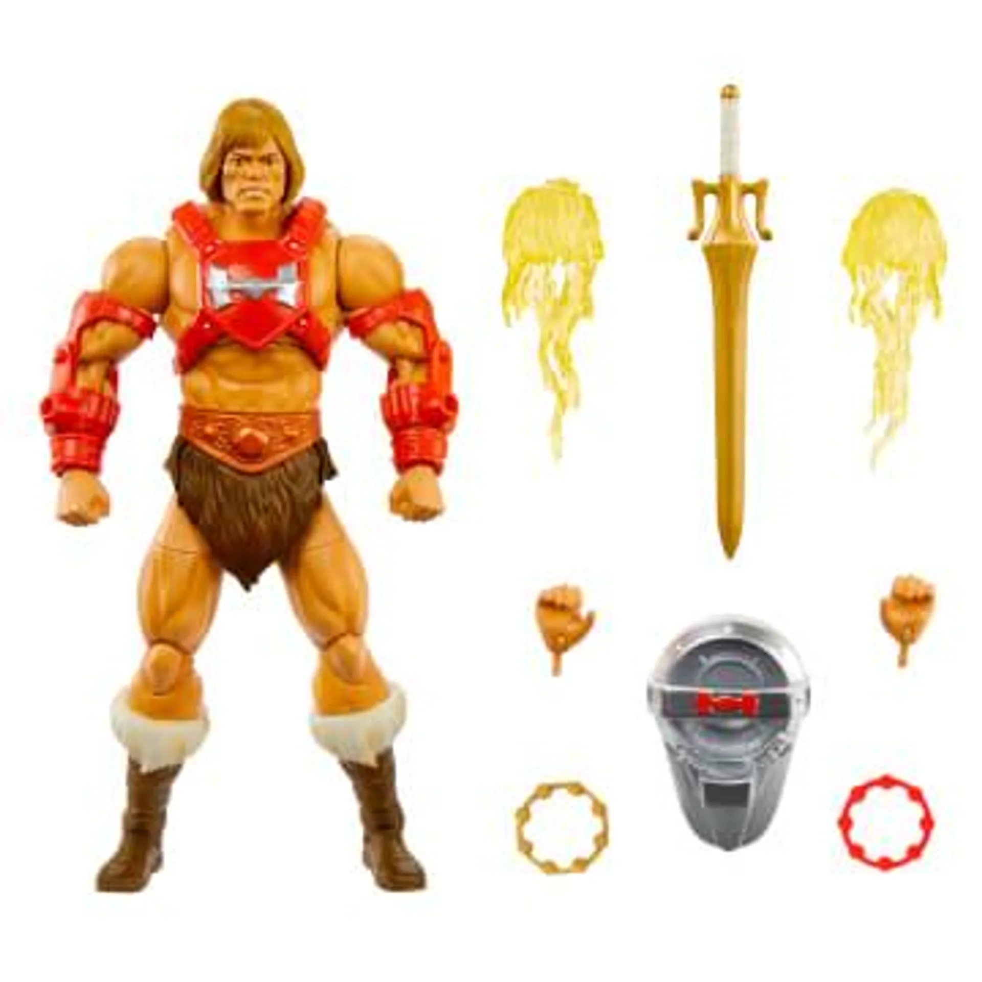 Masters Of The Universe Masterverse New Eternia Thunder Punch He-Man Action Figure Toy