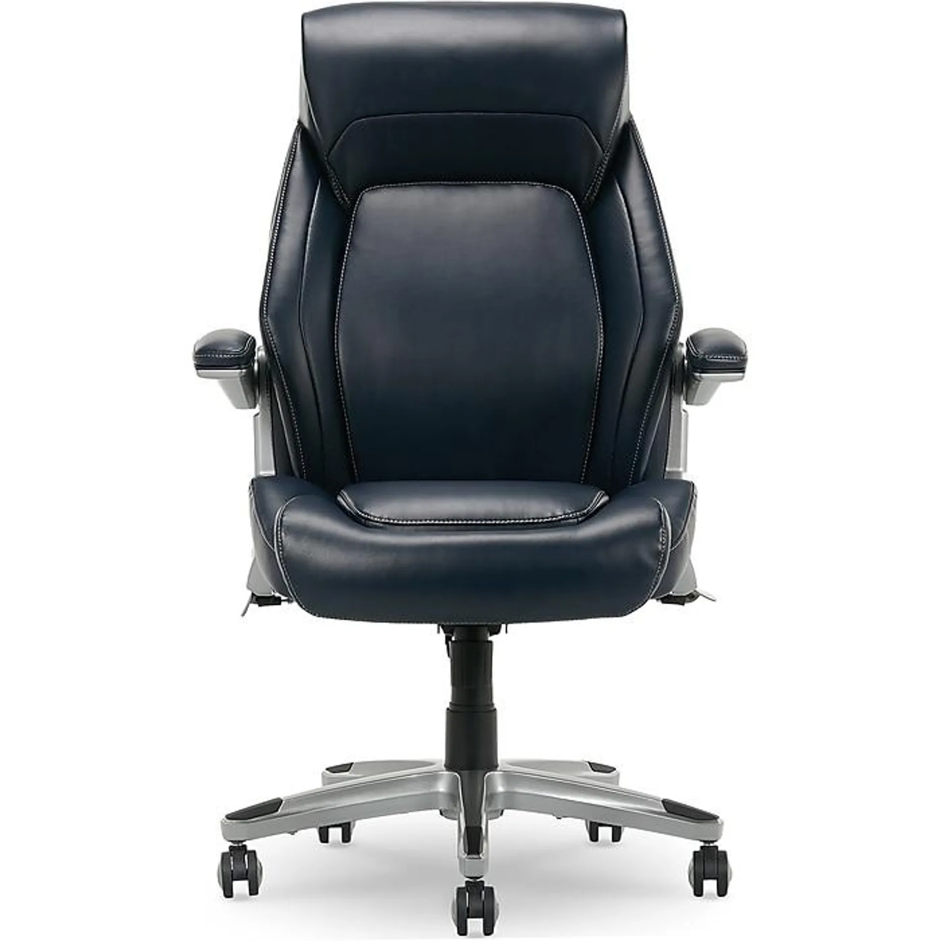 La-Z-Boy Meyer Ergonomic Bonded Leather Swivel Executive Chair,