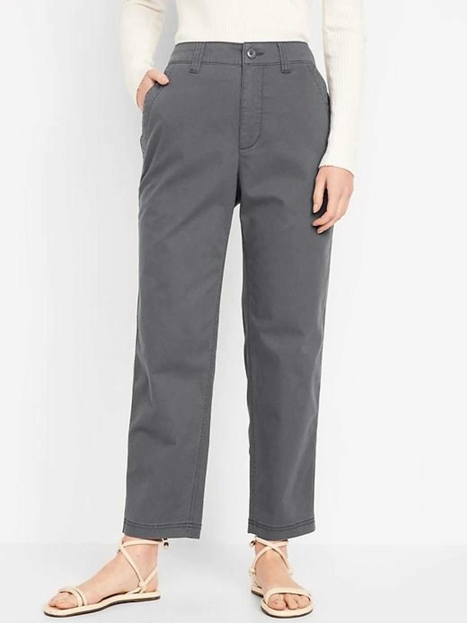 High-Waisted OGC Chino Pants