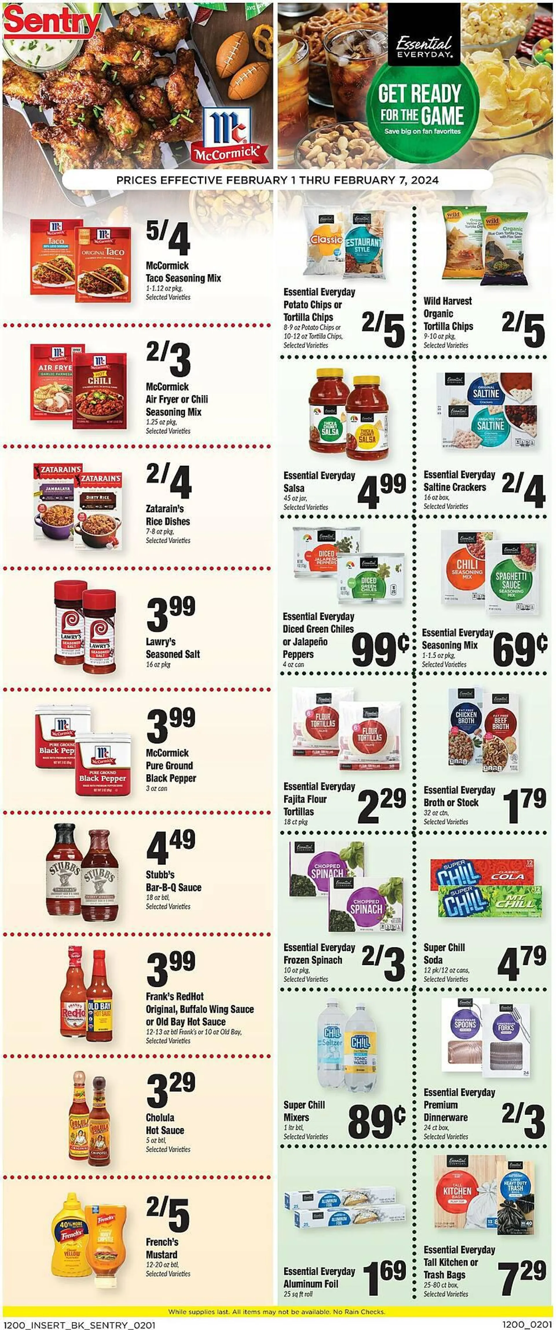 Weekly ad Sentry Weekly Ad from February 1 to February 7 2024 - Page 6