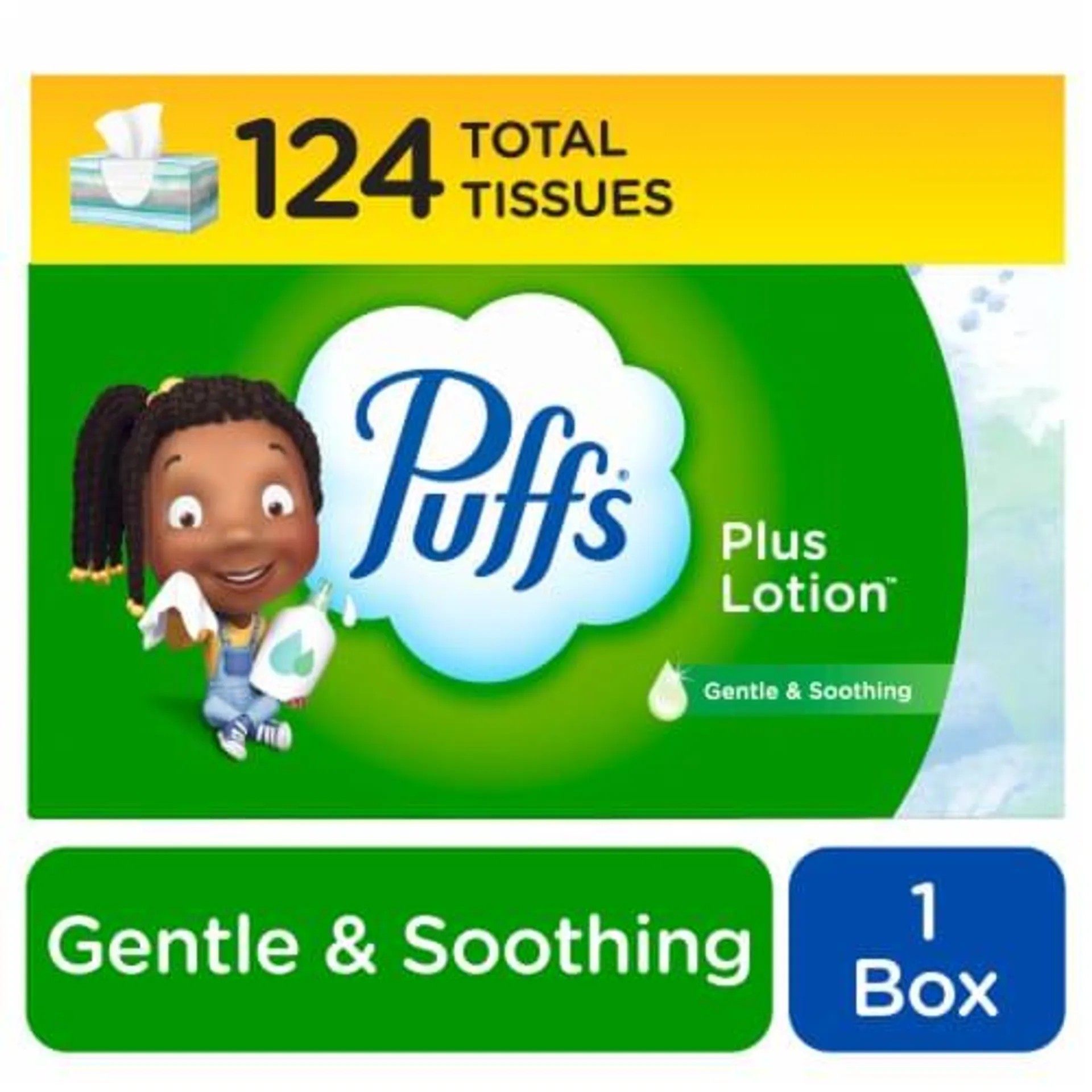 Puffs Plus Lotion Family Facial Tissues