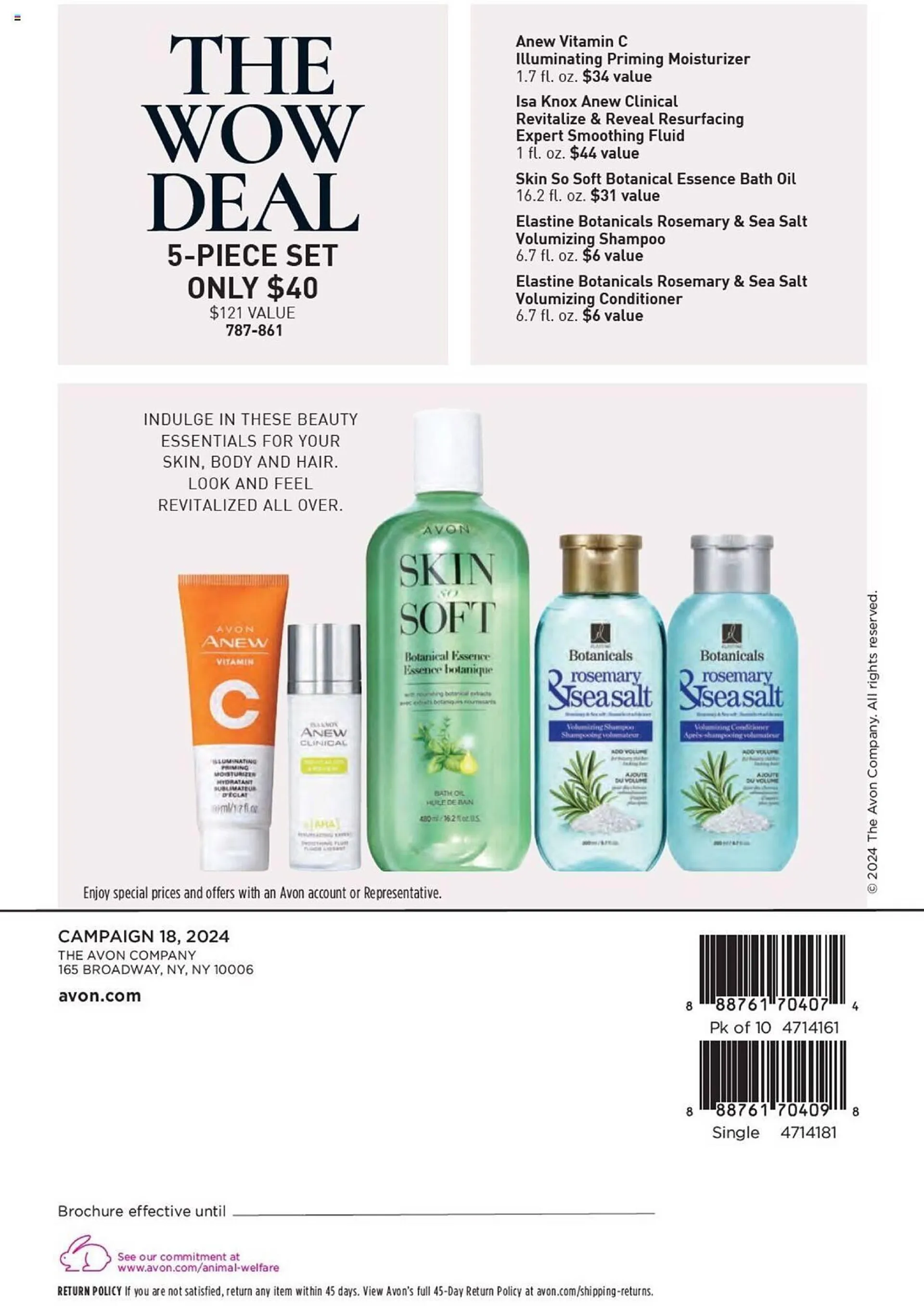 Weekly ad Avon Weekly Ad from August 15 to August 29 2024 - Page 161