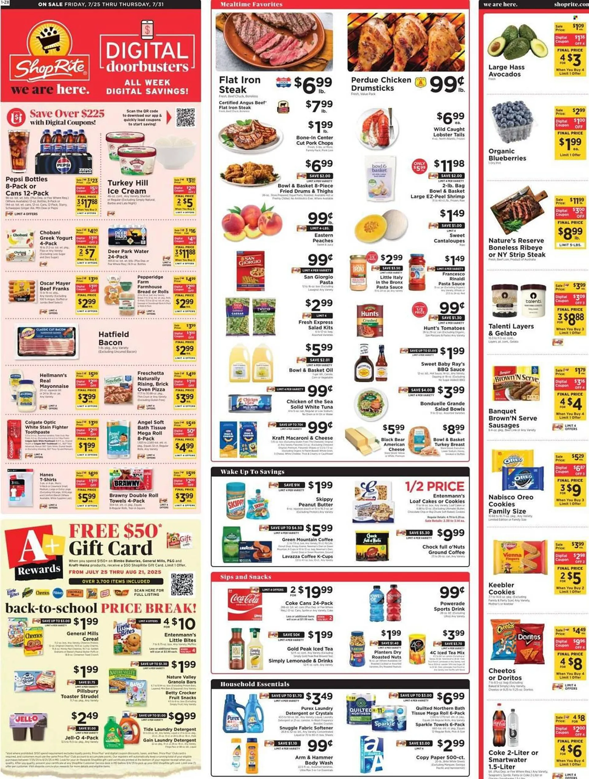 Weekly ad ShopRite Weekly Ad from July 25 to July 31 2025 - Page 1