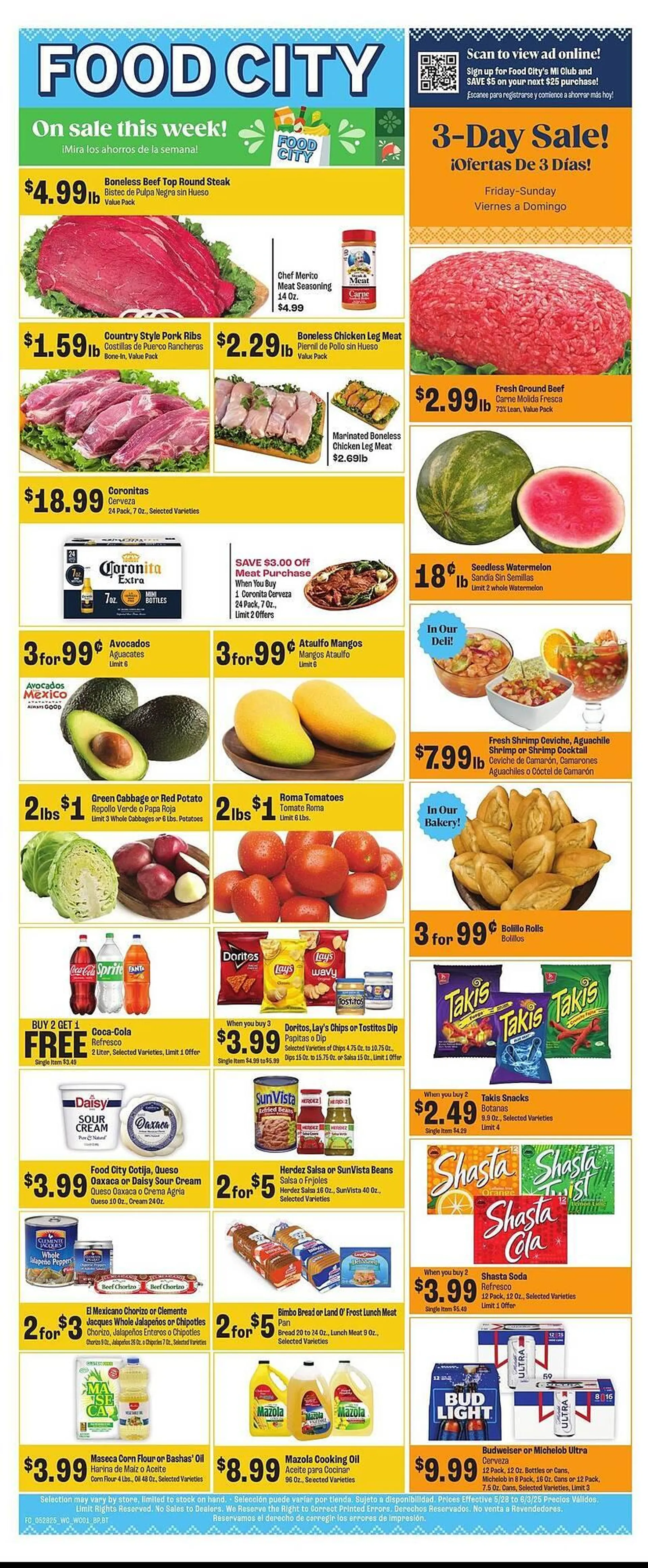 Weekly ad Food City Weekly Ad from May 28 to June 3 2025 - Page 1