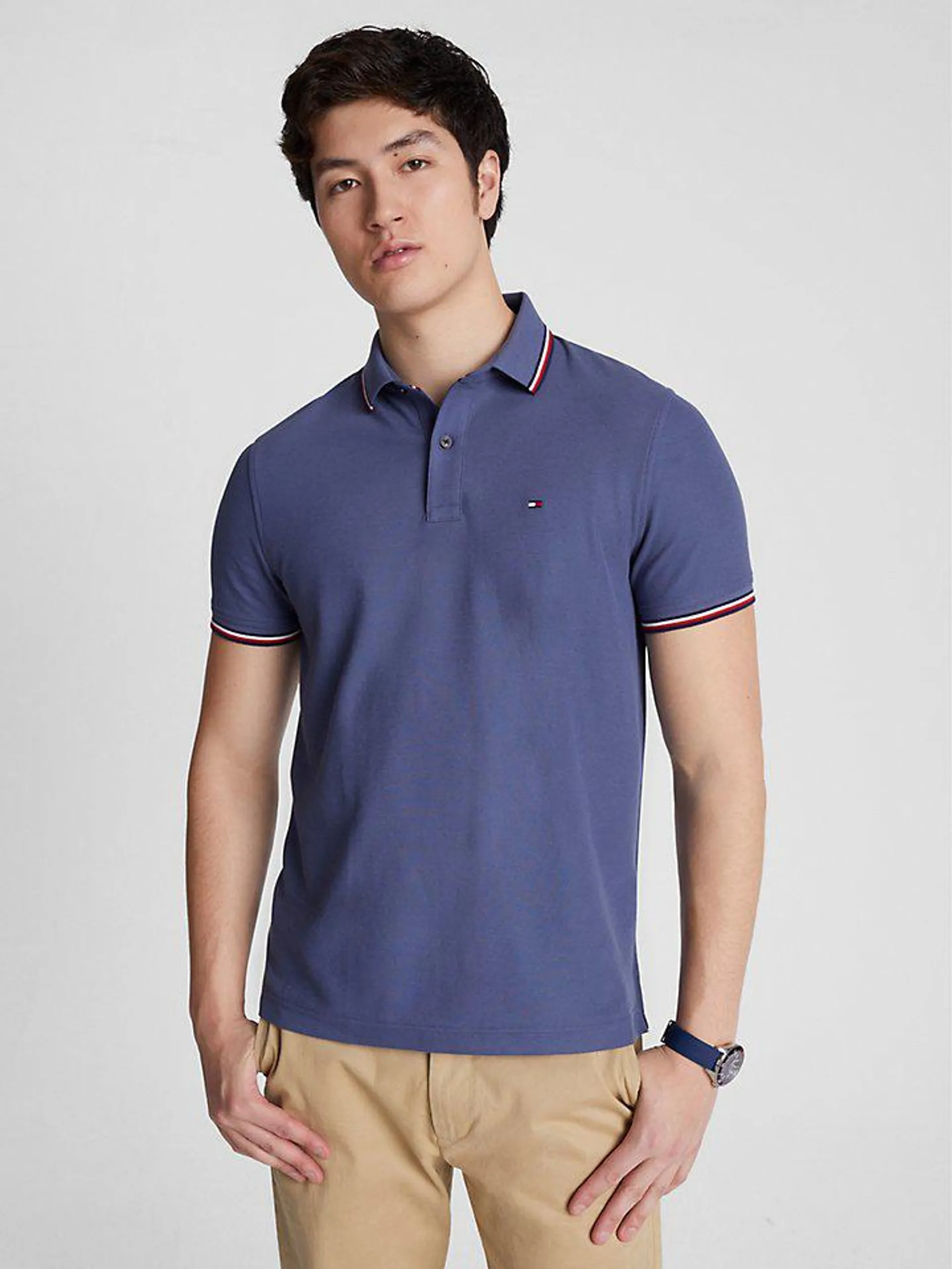 Regular Fit Tommy Tipped Polo