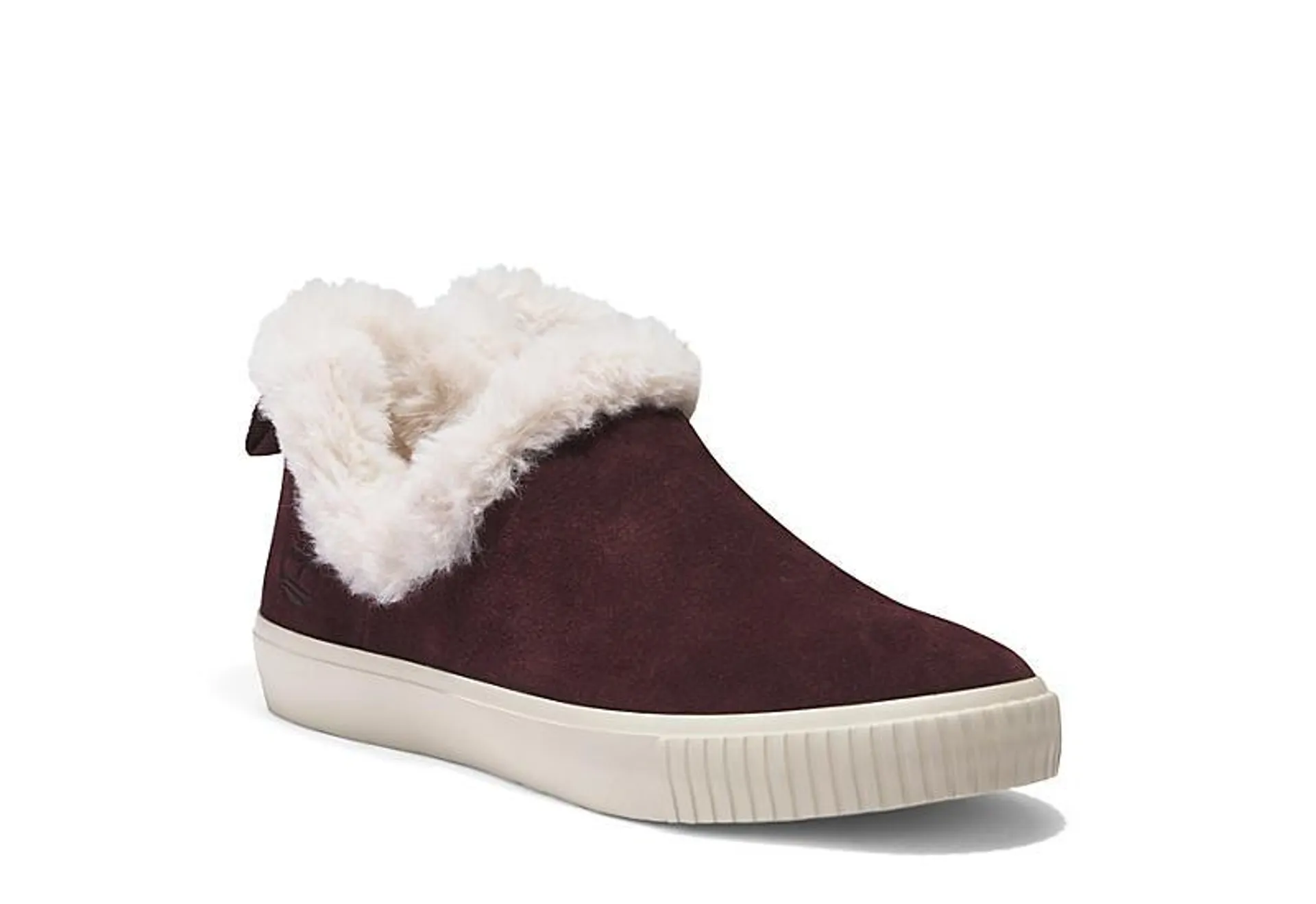 Timberland Womens Skyla Bay Slip On Sneaker - Burgundy