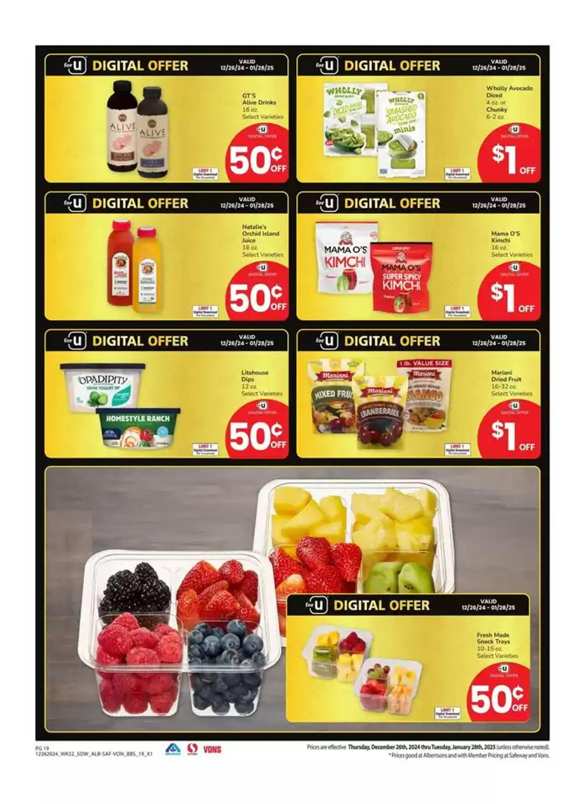 Weekly ad Albertsons - Southwest - BBS from December 26 to January 28 2025 - Page 19