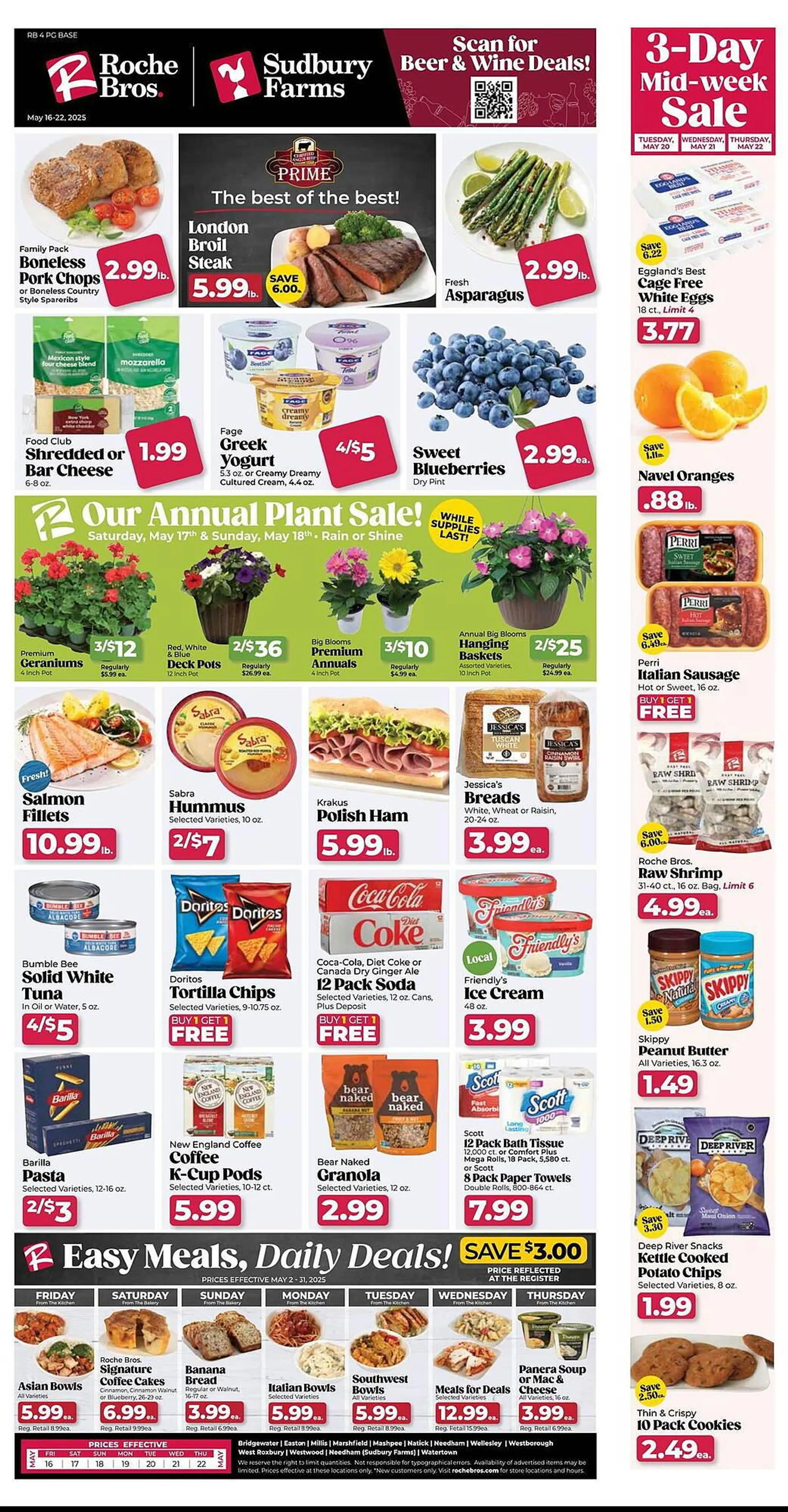 Roche Bros Weekly Ad - 1