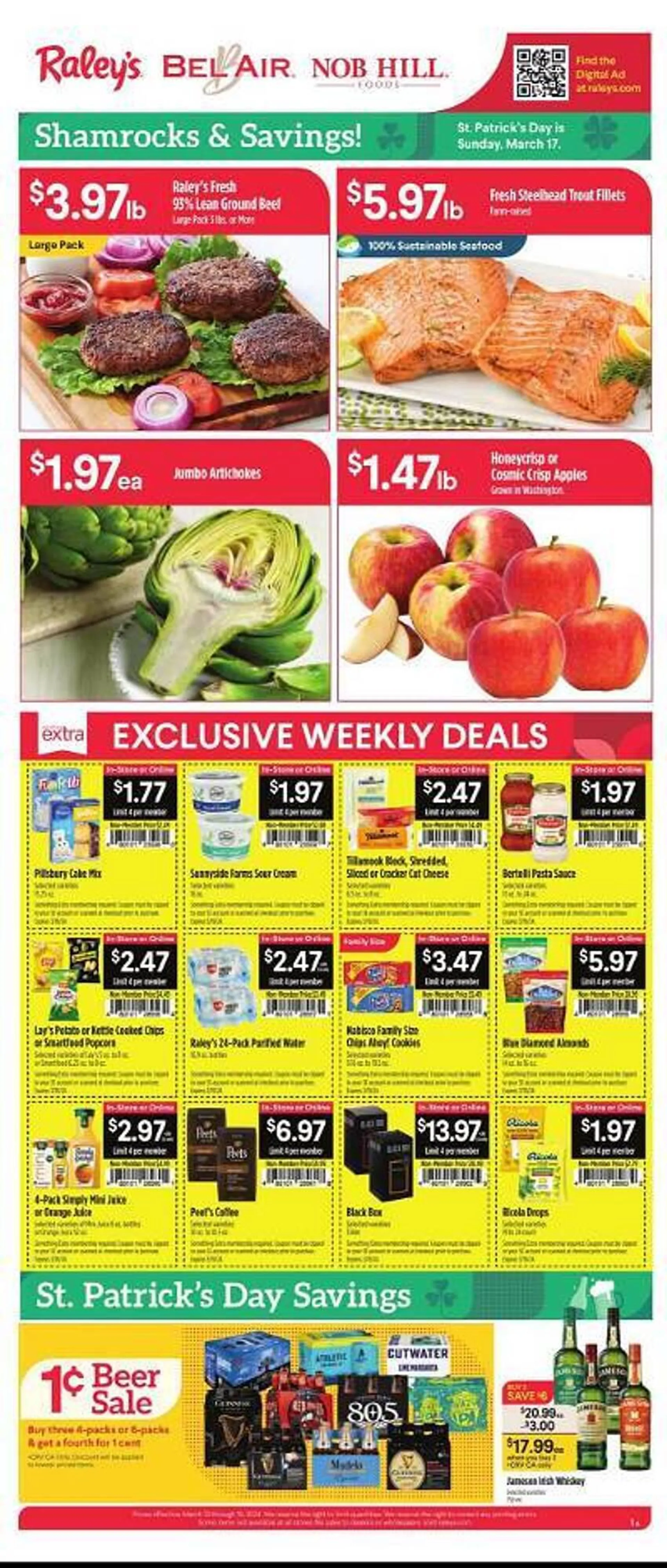 Weekly ad Bel Air Markets Weekly Ad from March 13 to March 19 2024 - Page 