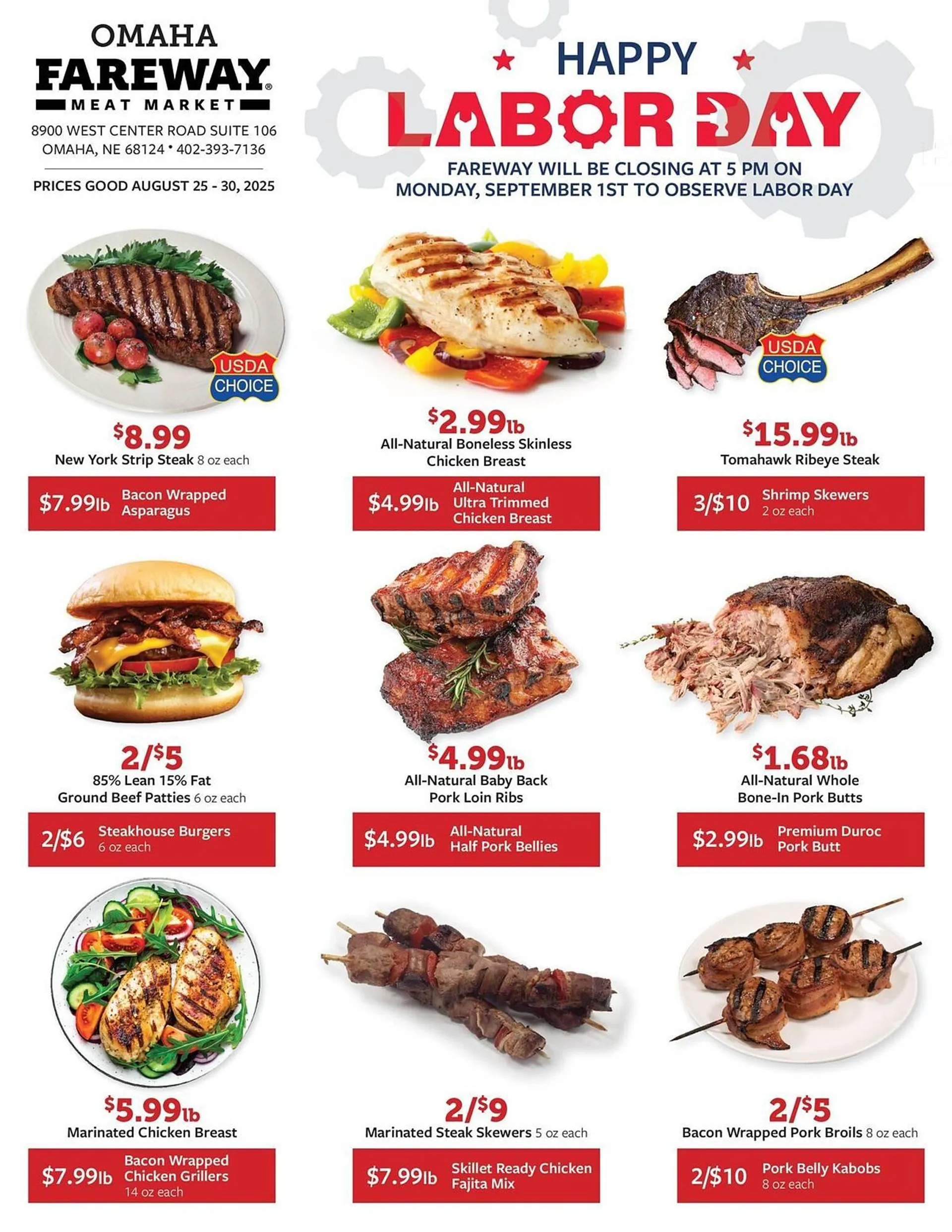 Weekly ad Fareway Weekly Ad from August 25 to August 30 2025 - Page 1