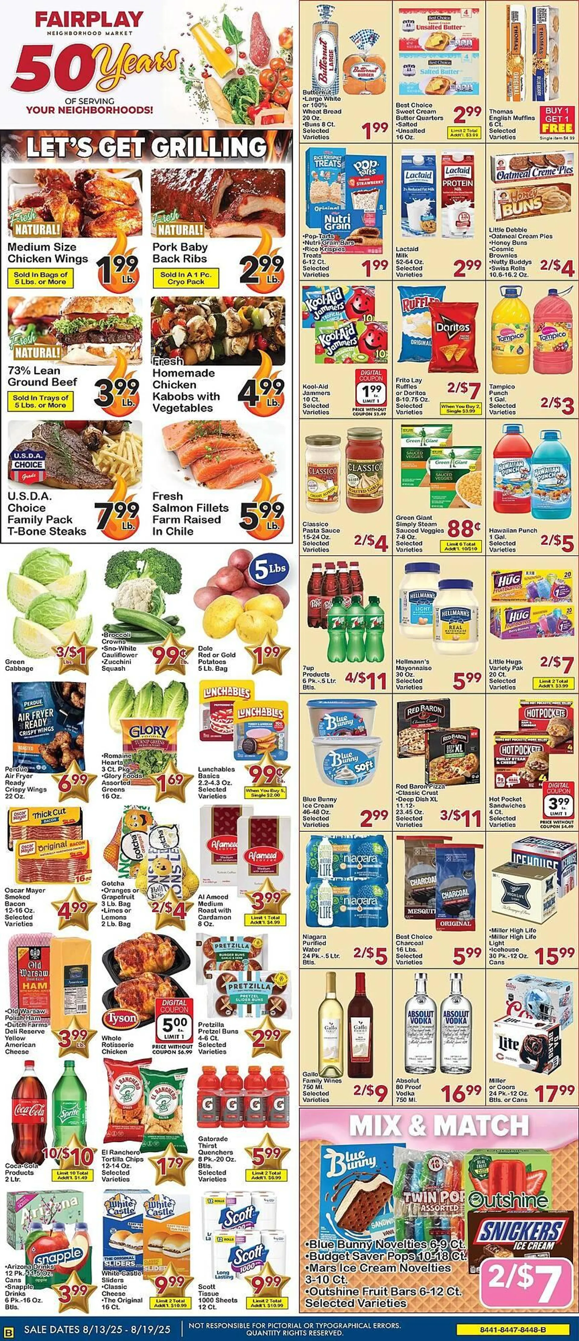 Weekly ad Fairplay Weekly Ad from August 13 to August 19 2025 - Page 1