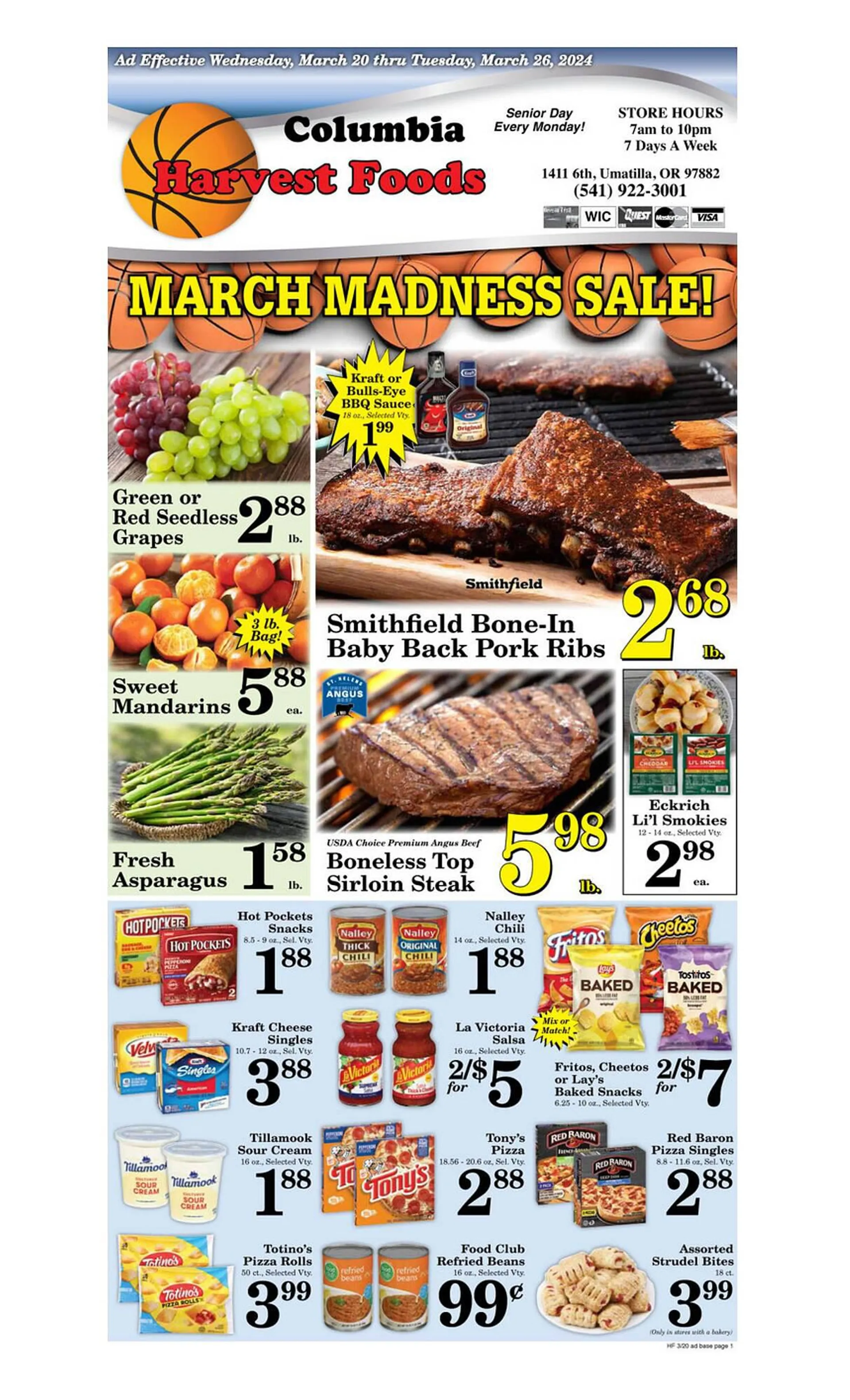Weekly ad Harvest Foods ad from March 20 to March 26 2024 - Page 