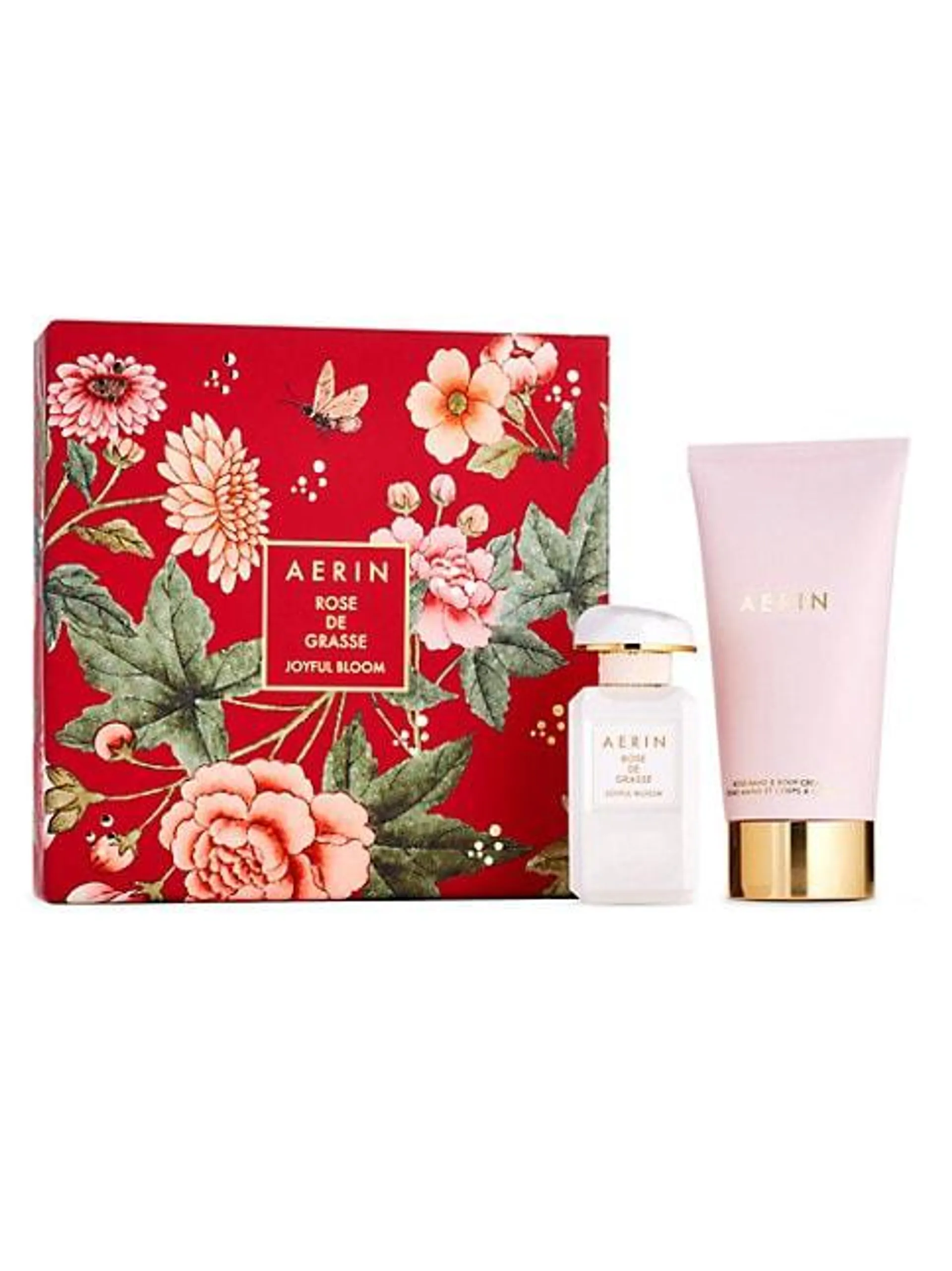 Rose De Grasse Joyful Bloom 2-Piece Perfume & Body Cream Set