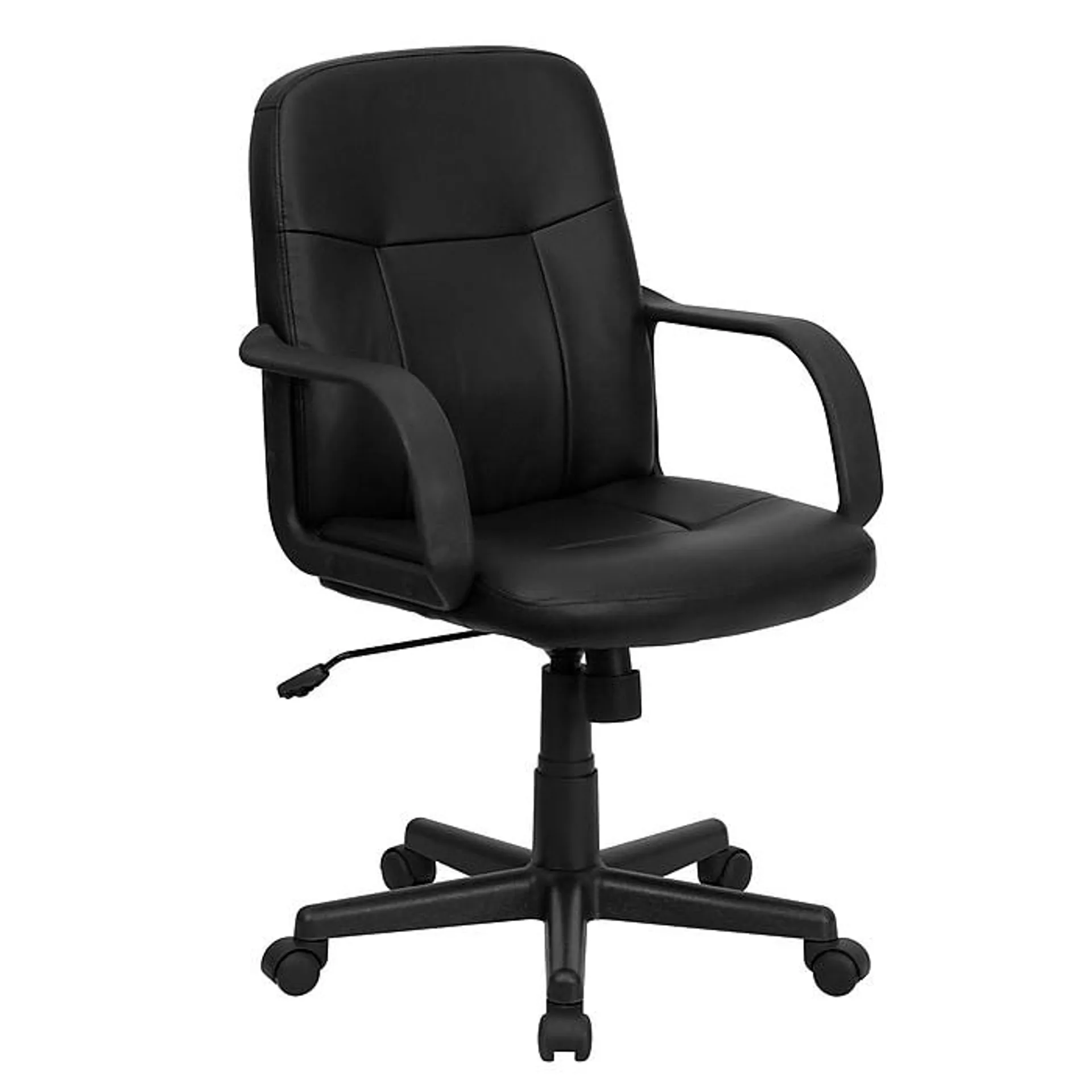 Flash Furniture Paulson Vinyl Swivel Mid-Back Executive Office Chair,