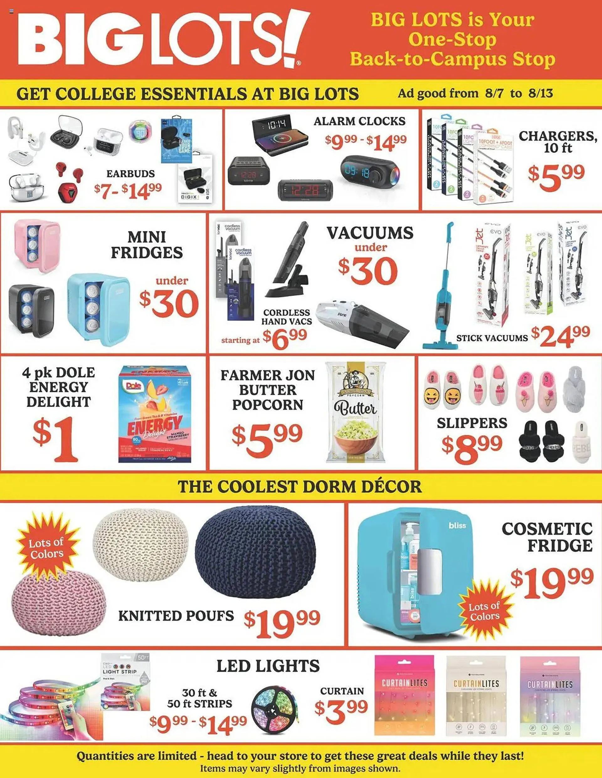 Weekly ad Big Lots Weekly Ad from August 7 to August 14 2025 - Page 1