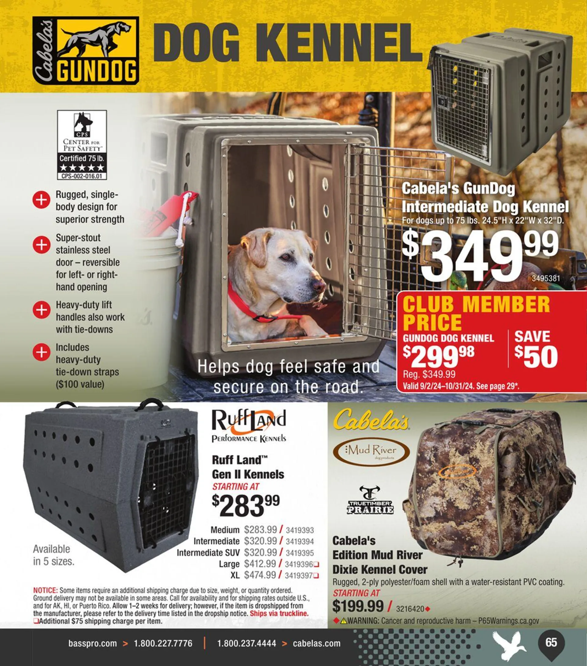 Weekly ad Bass Pro Current weekly ad from October 9 to October 23 2024 - Page 65