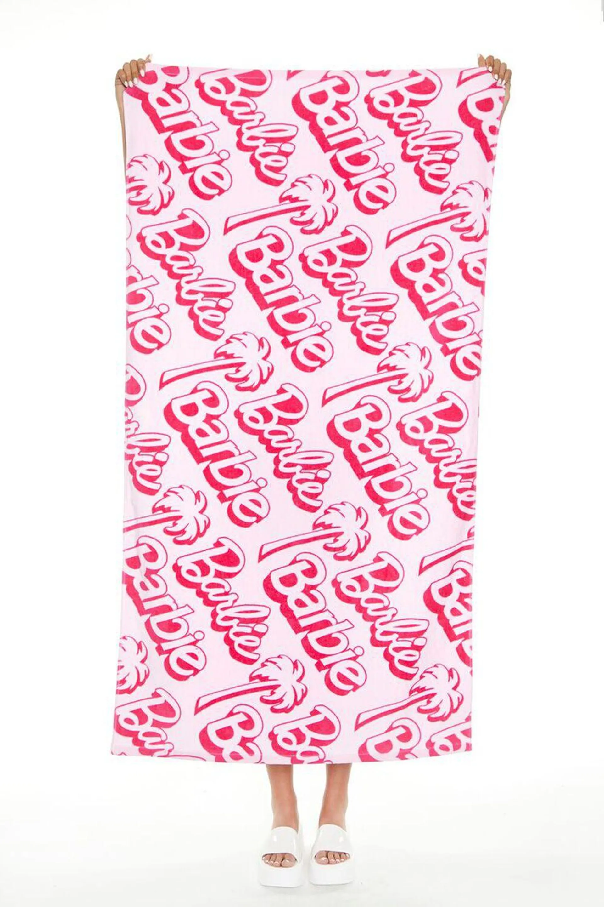 Barbie Graphic Beach Towel