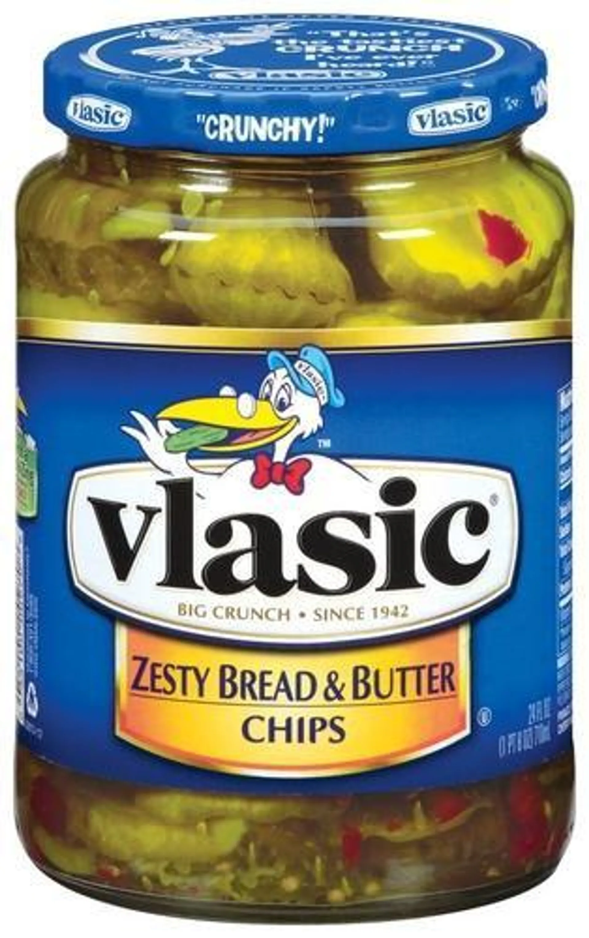 VLASIC BREAD & BUTTER PICKLES ZESTY