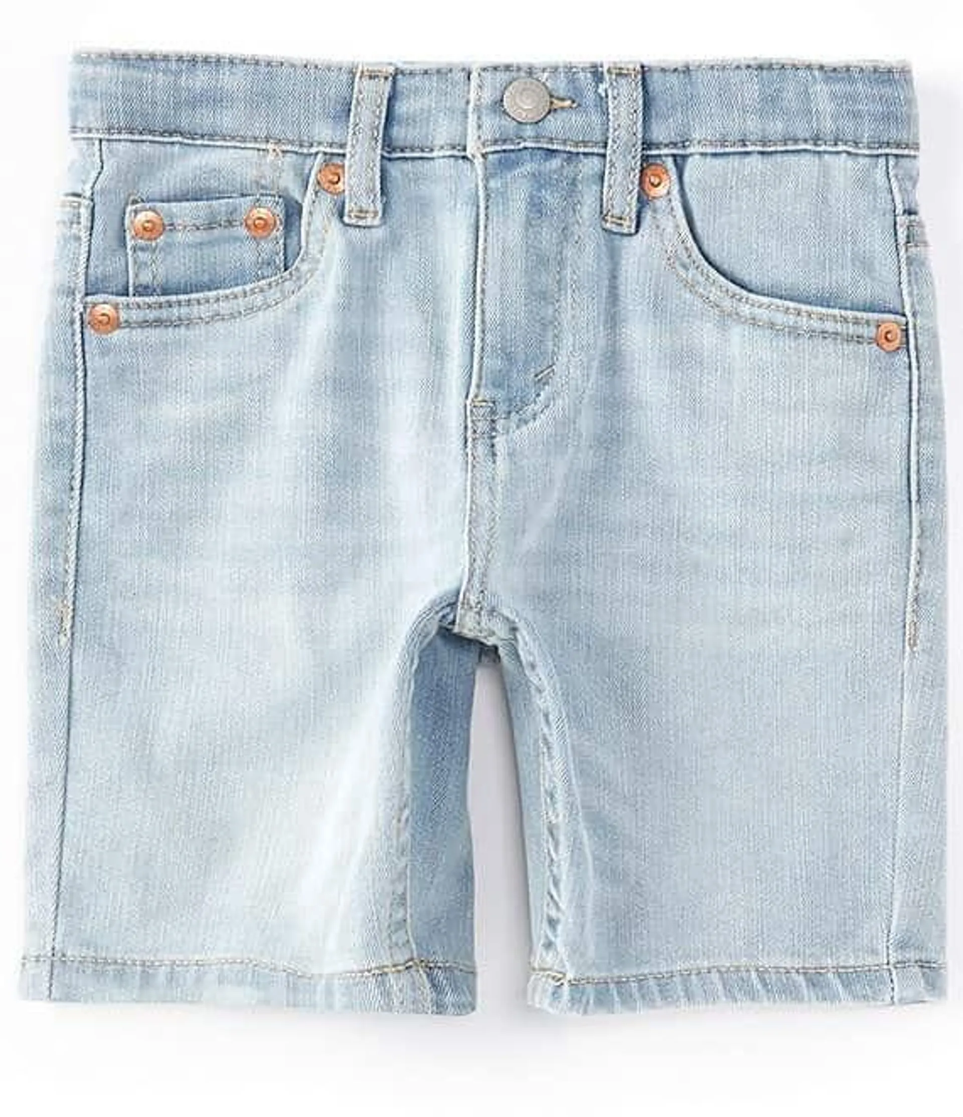 Levi's® Little Boys 2T-7 Slim-Fit Lightweight Performance Denim Shorts