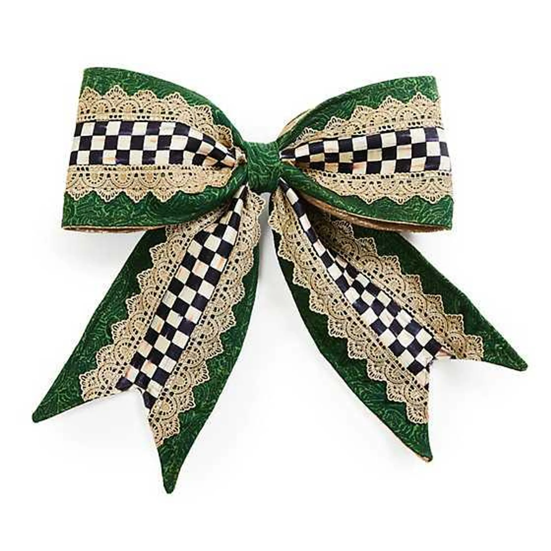 Emerald Luxe Bow