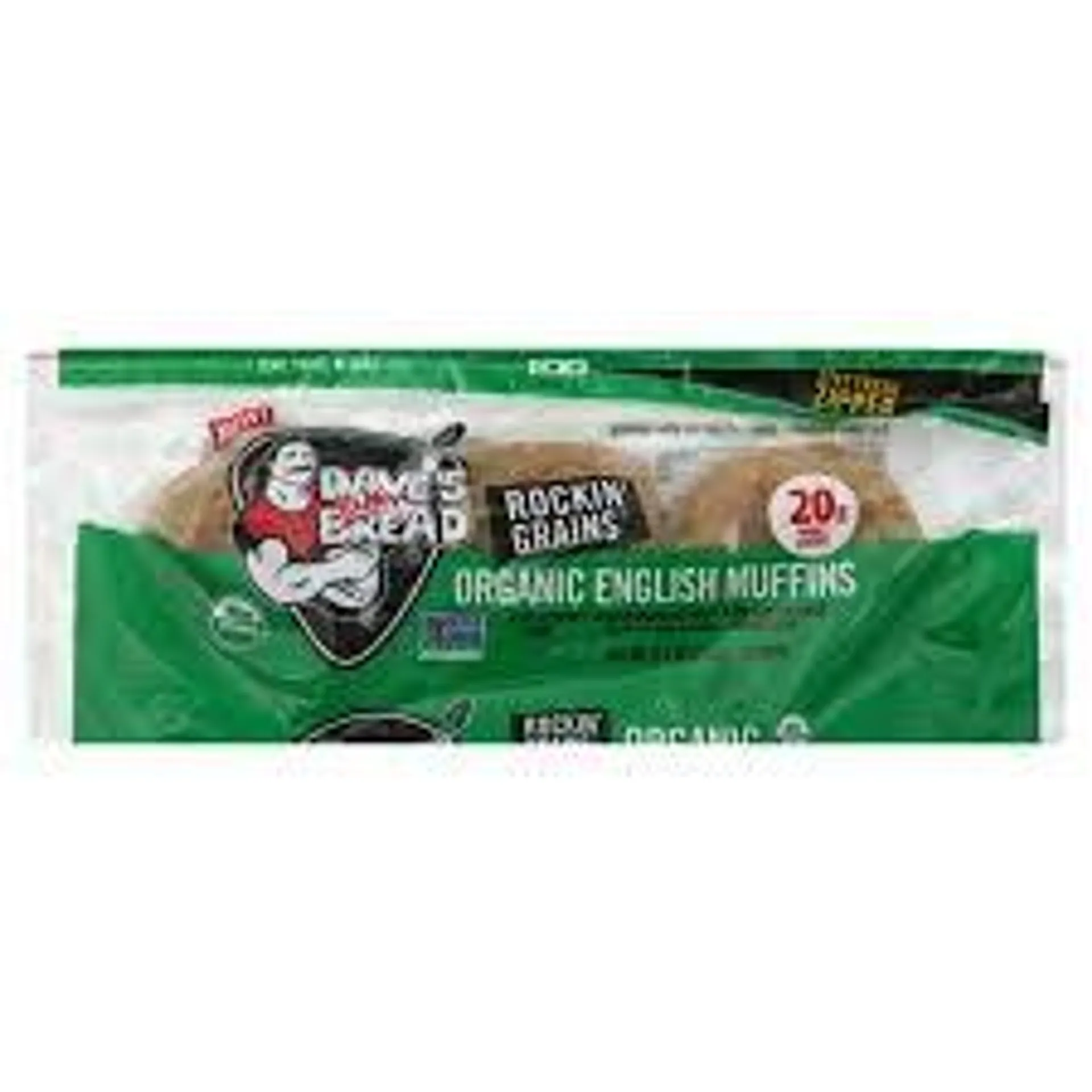 Dave's Killer Bread - Organic Rockin Grains English Muffins 13.5 Oz