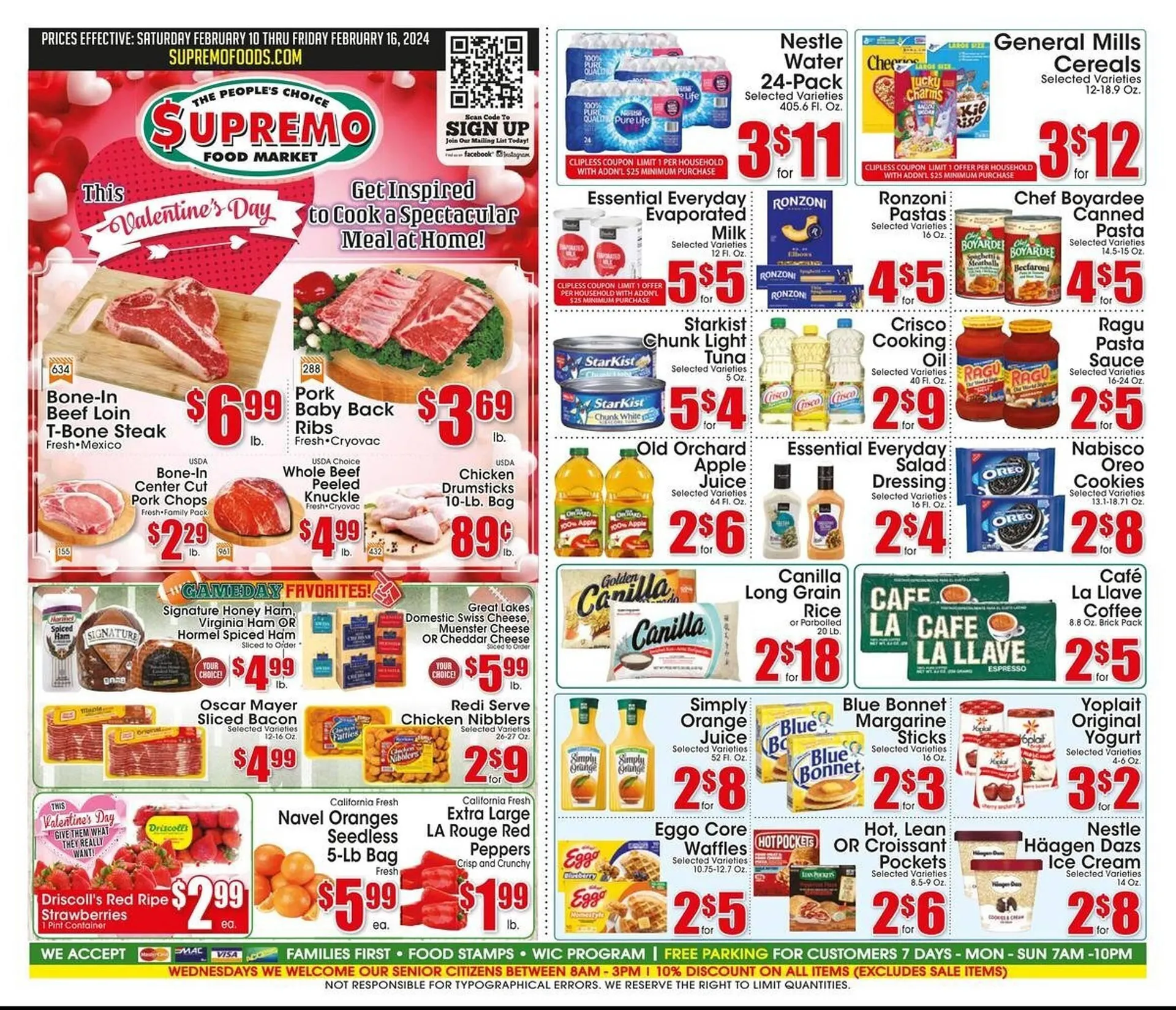 Weekly ad Supremo Foods Inc Weekly Ad from February 10 to February 16 2024 - Page 