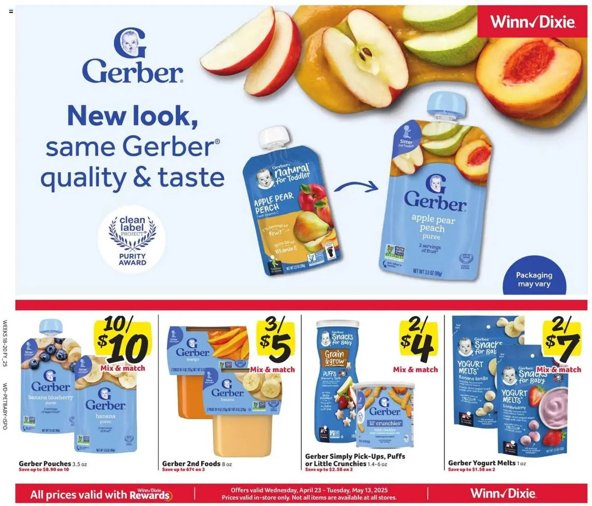 Weekly ad Winn Dixie Weekly Ad from April 23 to May 13 2025 - Page 6