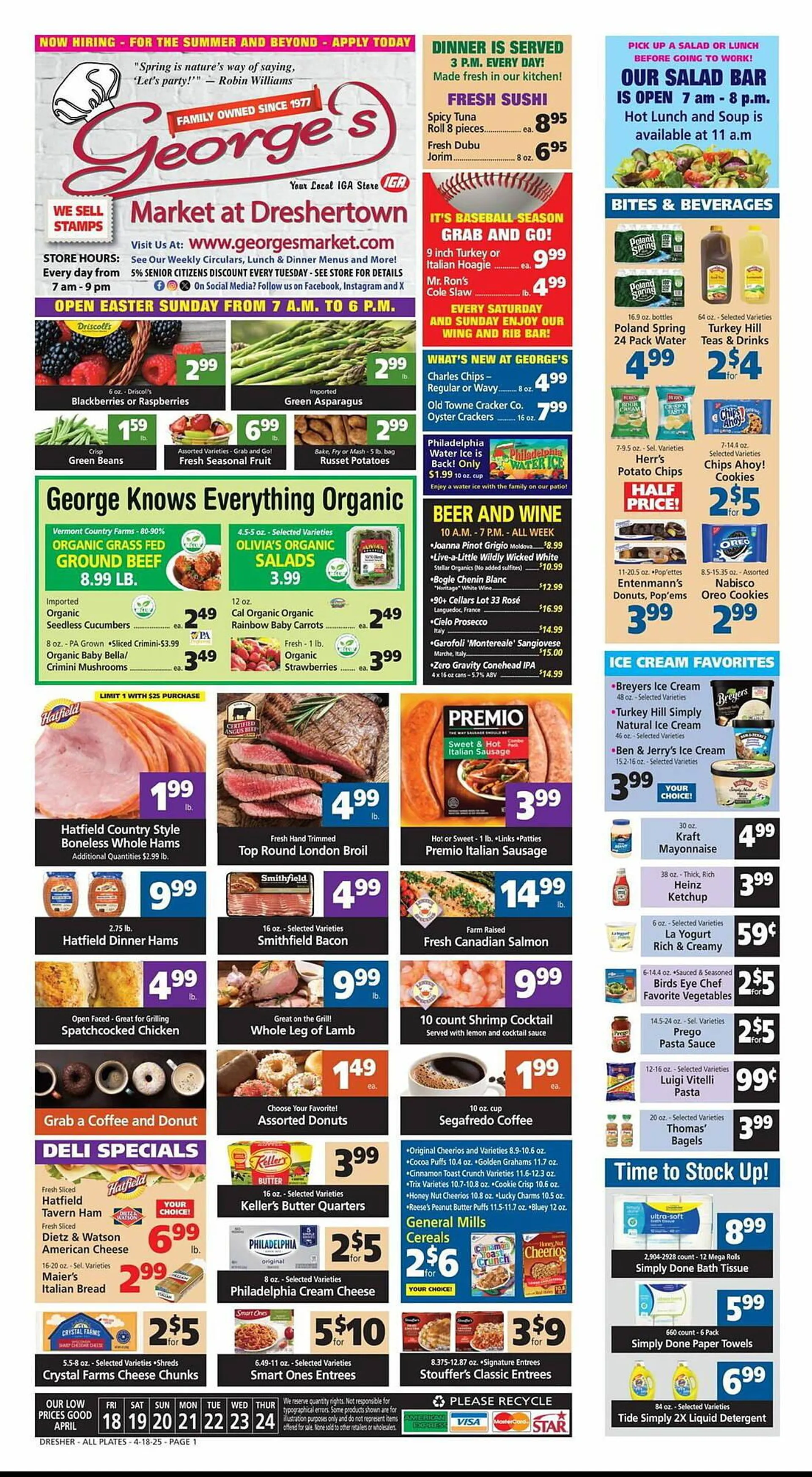 Georges Market Weekly Ad - 1