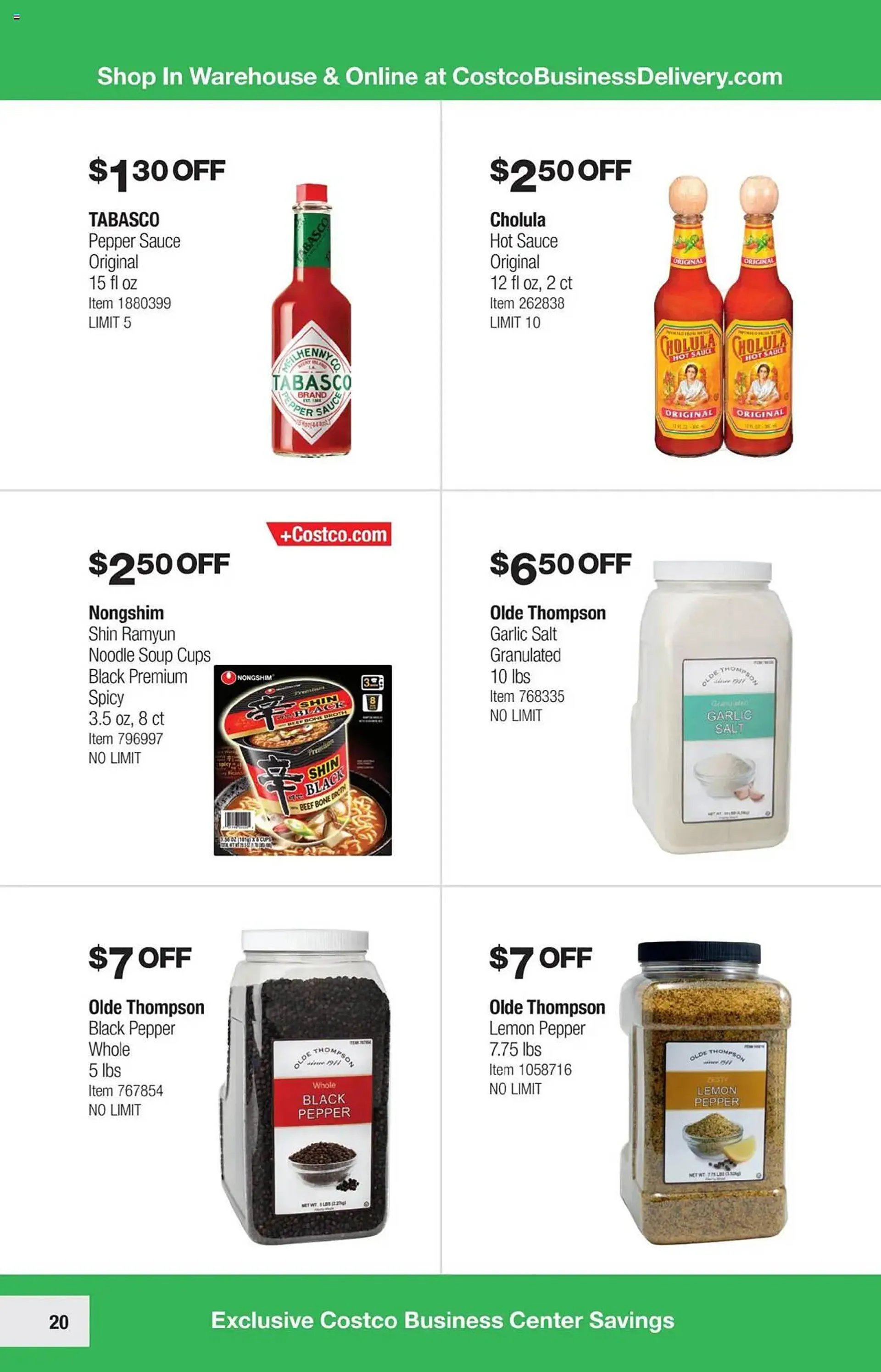 Weekly ad Costco Weekly Ad from April 9 to May 4 2025 - Page 20