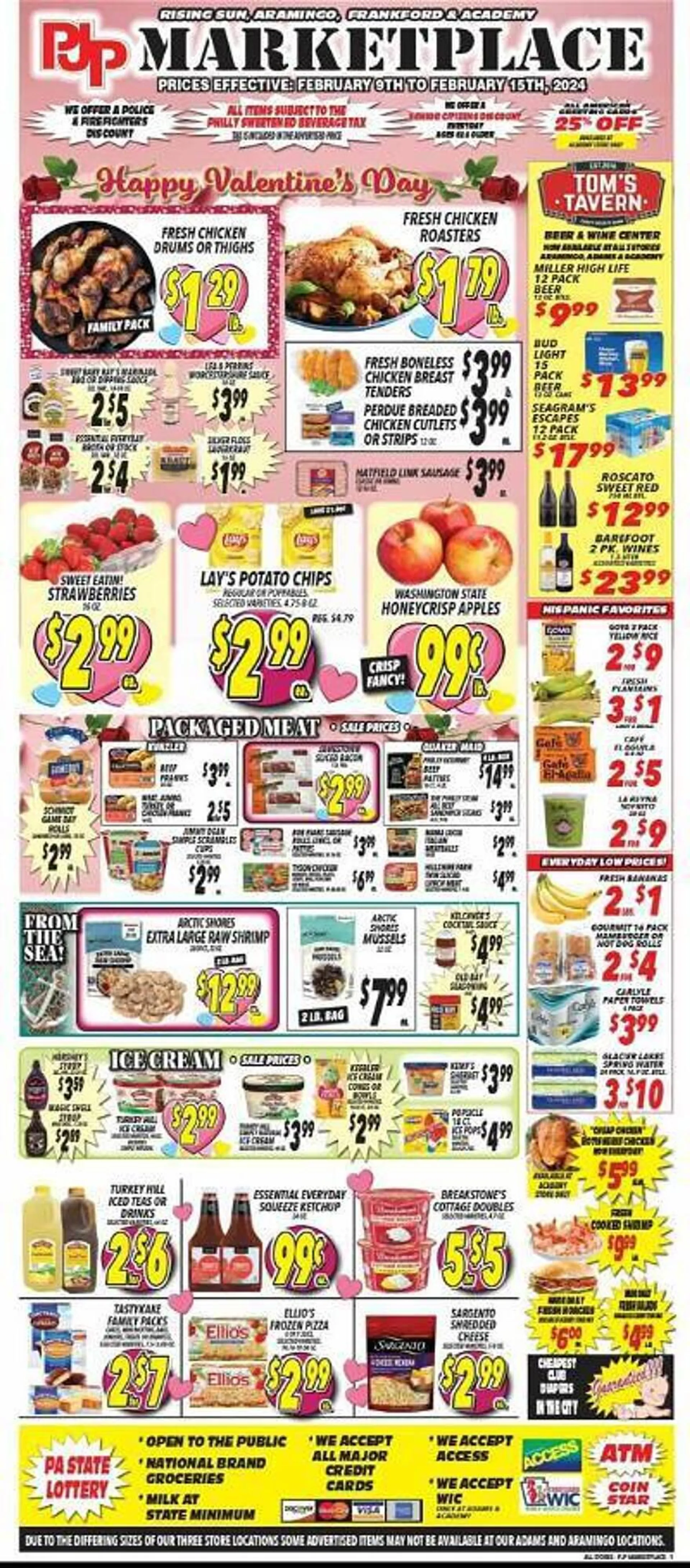 Weekly ad PJP Marketplace Weekly Ad from February 9 to February 15 2024 - Page 